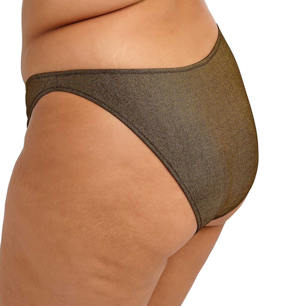Elomi Sunset Shimmer High Leg Swim Brief (ES803285),UK 12,Gold Rush - Gold Rush,UK 12