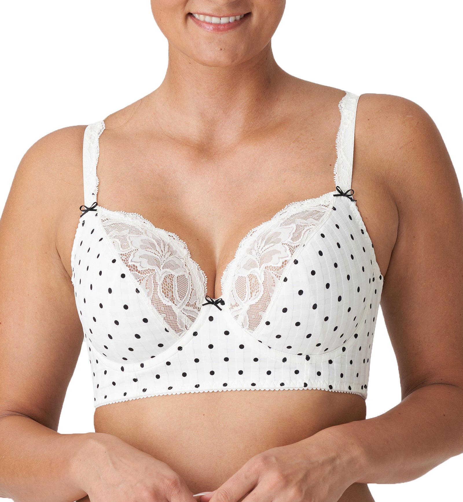 PrimaDonna Madison Plunge Longline Underwire Bra (0262126),32F,Coco Classic - Coco Classic,32F