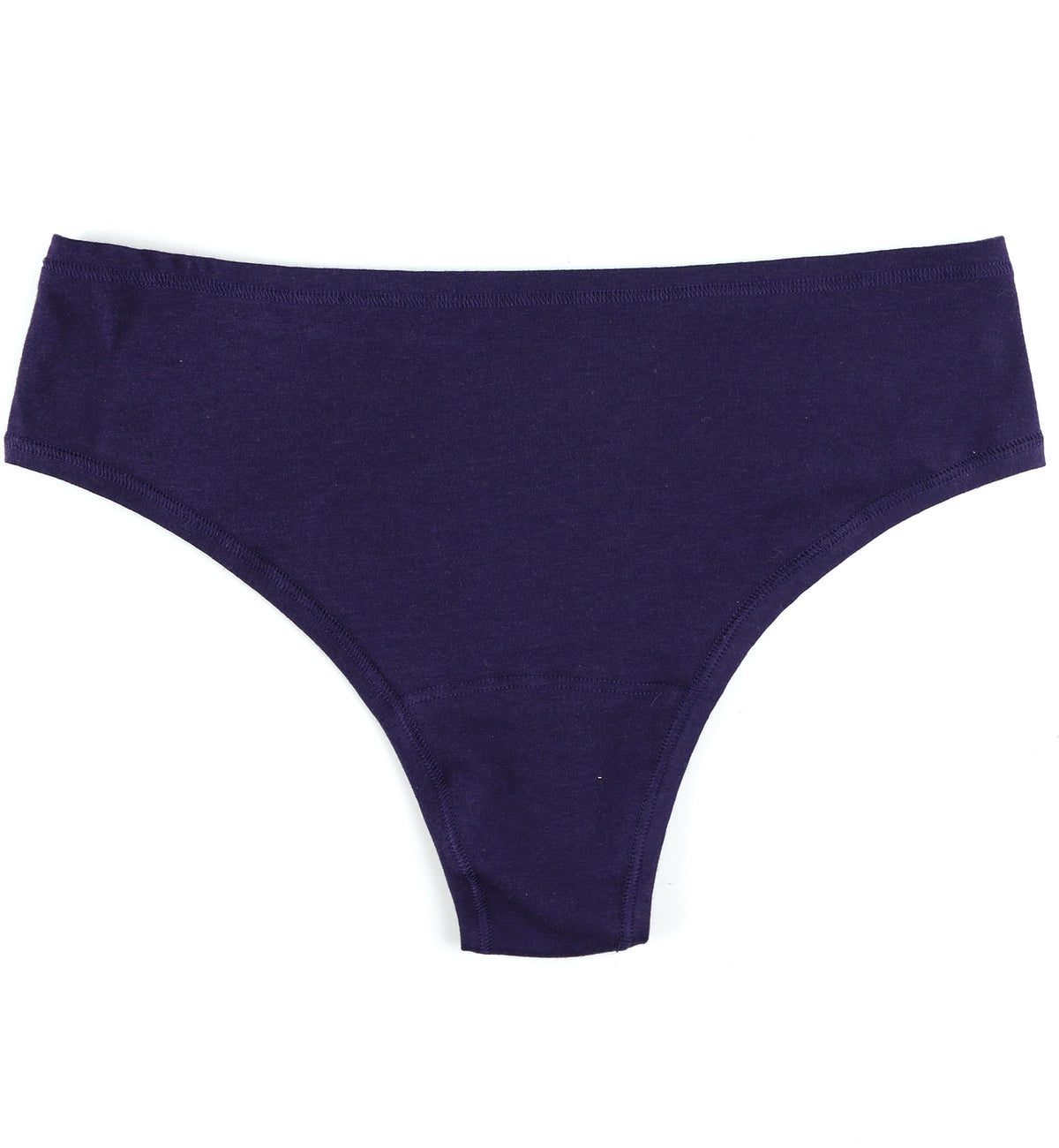 Hanky Panky Play Cotton Natural Rise Thong (721664),XS/S,Concord - Concord,XS/S
