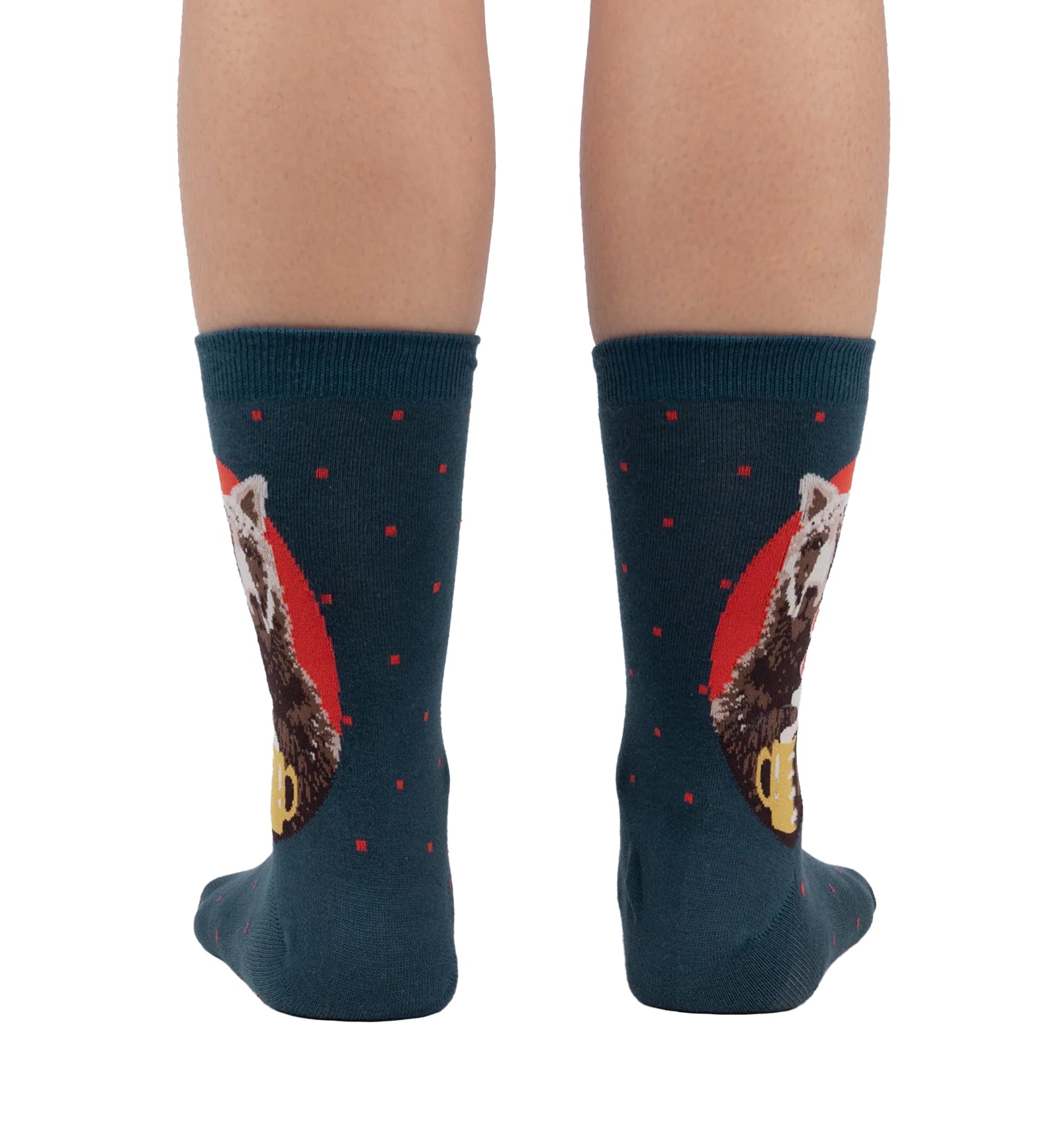SOCK it to me Women's Crew Socks (w0295),Bearly Awake - Bearly Awake,One Size