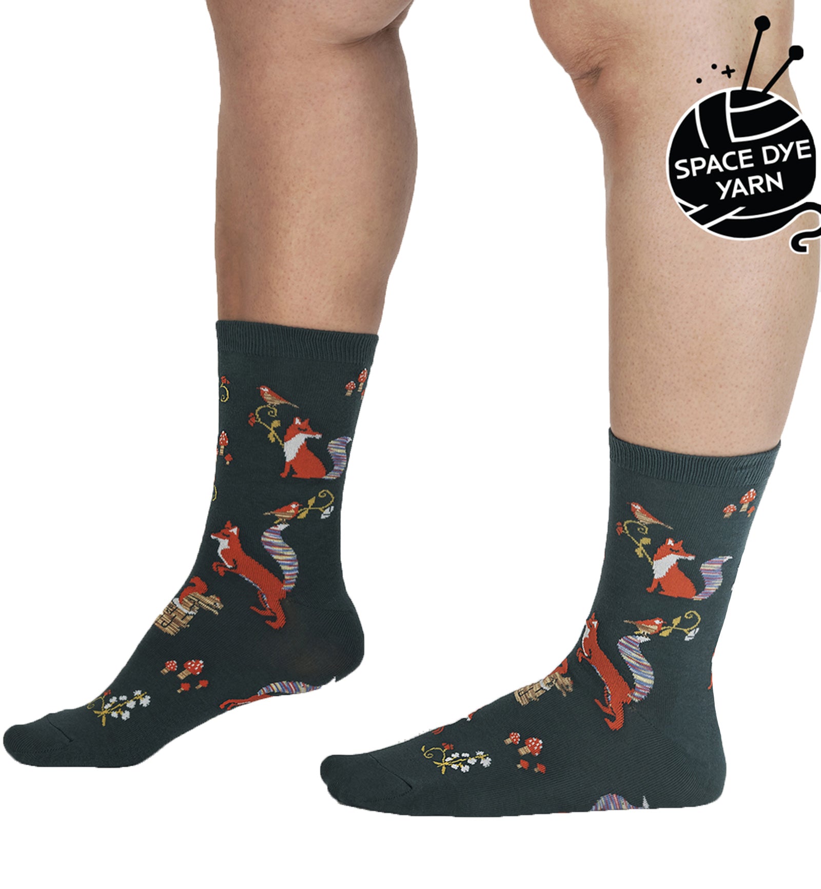 SOCK it to me Women's Crew Socks (W0454),Foxy, I Think I Love You! - Foxy I Think I Love You!,One Size