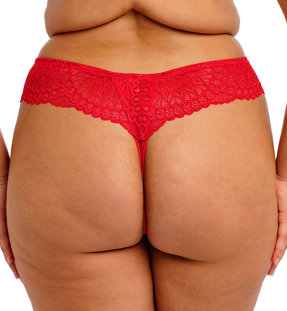 Elomi Tiernie Thong (303370),Small,Red - Red,Small