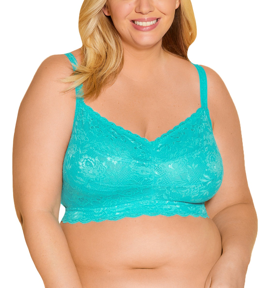 Cosabella NSN ULTRA CURVY Sweetie Bralette (NEVER1321),XS,Andaman Sea - Andaman Sea,XS