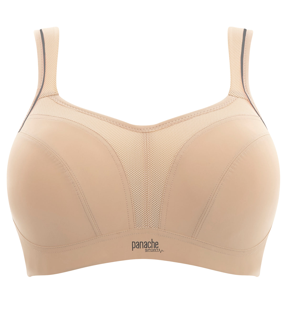 Panache Power Underwire Sports Bra (5021),28E,Latte - Latte,28E