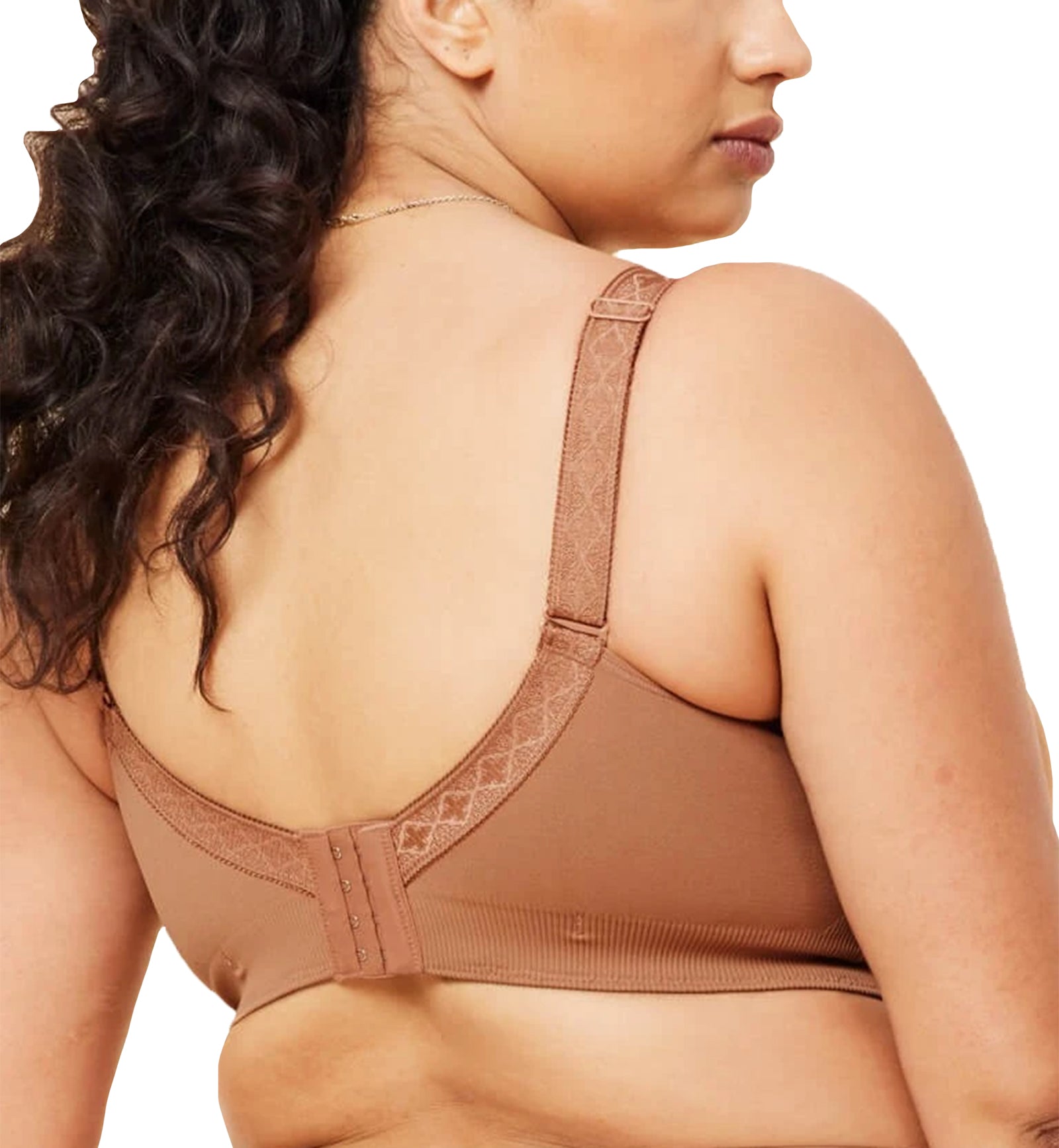 Sugar Candy by Cake Seamless Basic Everyday Softcup Bra (28-8005),XS,Clay - Clay,XS