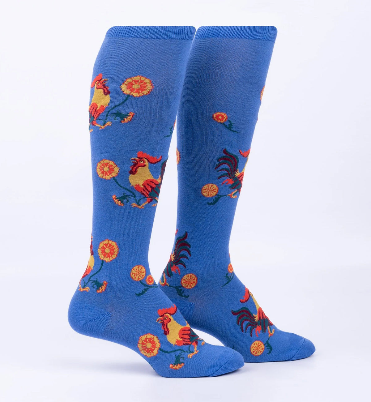 SOCK it to me Unisex Knee High Socks (F0616),Rise and Shine - Rise and Shine,One Size