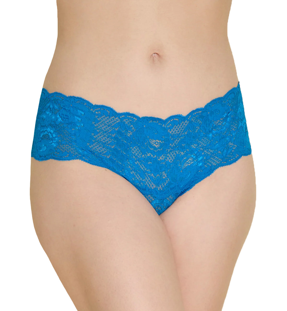 Cosabella Never Say Never Comfie Thong (NEVER0343),S/M,Udaipur Blue - Udaipur Blue,S/M