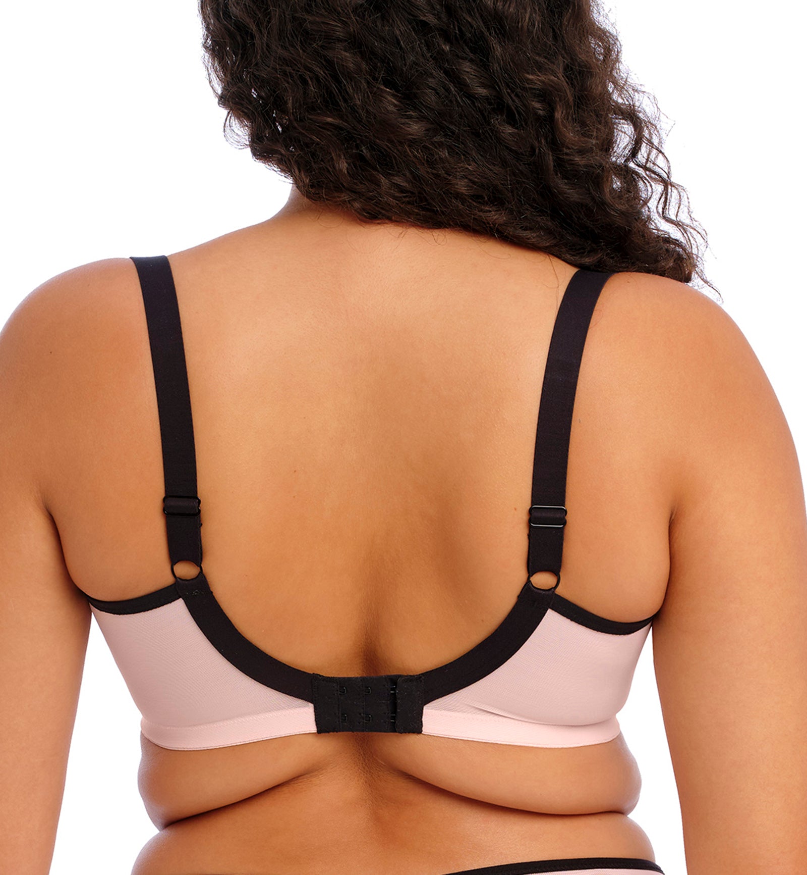 Elomi Carrie Plunge Underwire Bra (301802),32GG,Ballet Pink - Ballet Pink,32GG