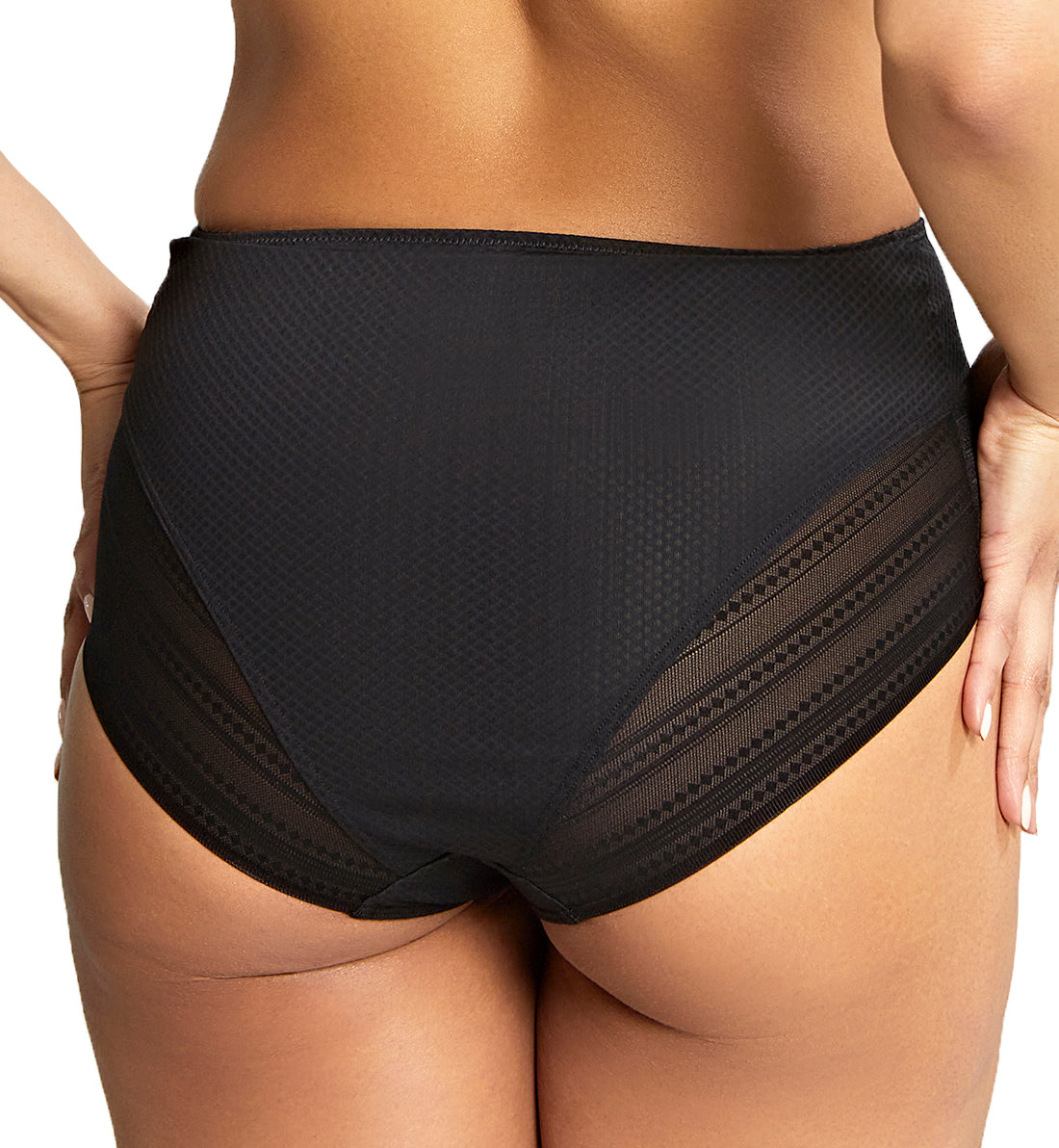 Panache Serene High Waist Brief (10303),XS,Noir - Noir,XS
