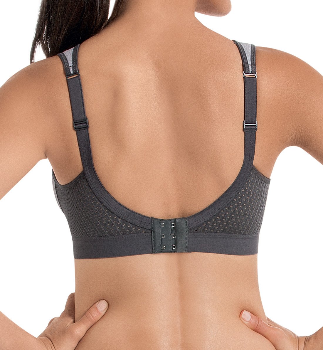 Anita Extreme Control Wireless Sports Bra (5527),30F,Heather Grey - Heather Grey,30F