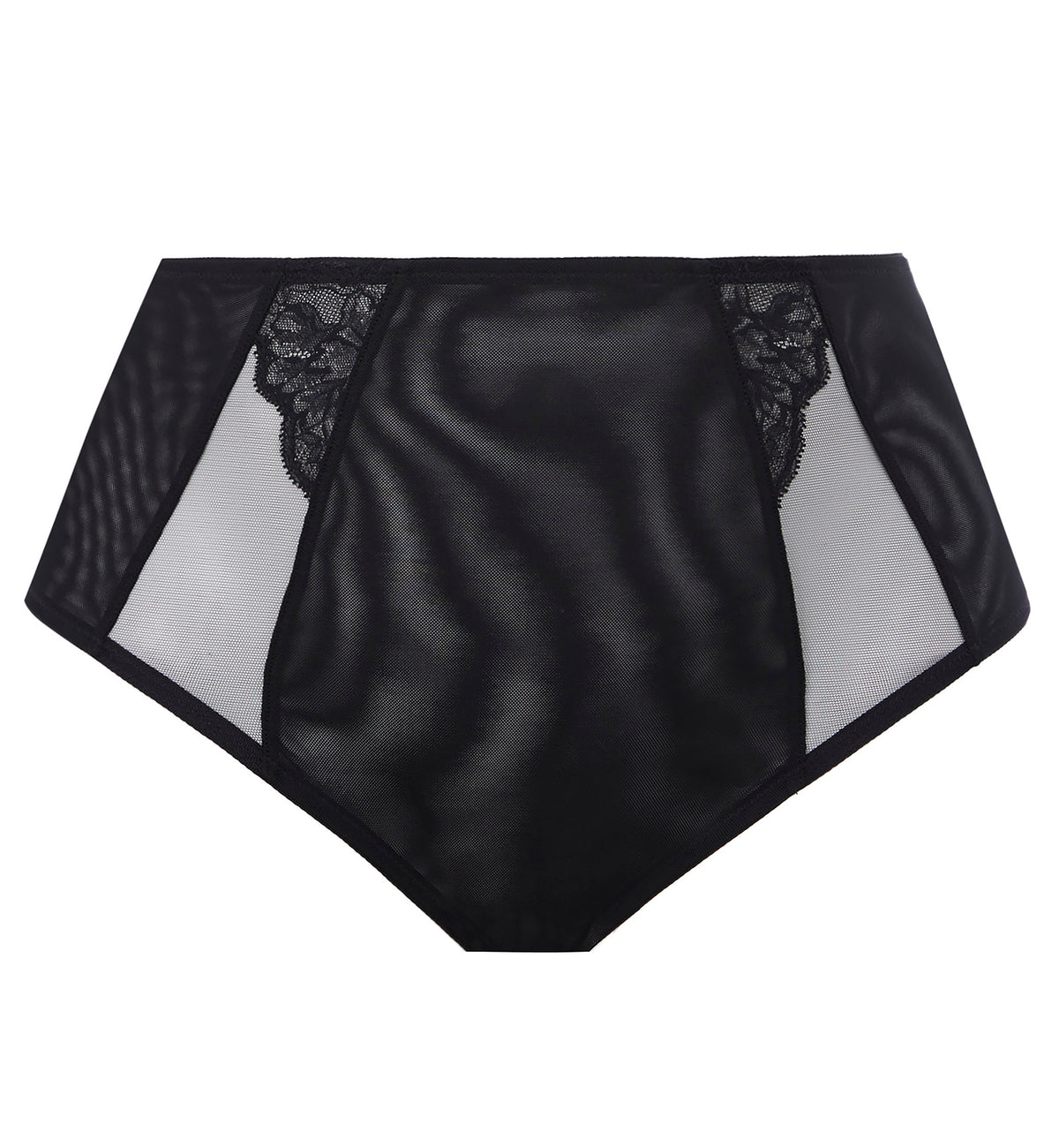 Elomi Brianna Full Panty Brief (8085),Medium,Black - Black,Medium