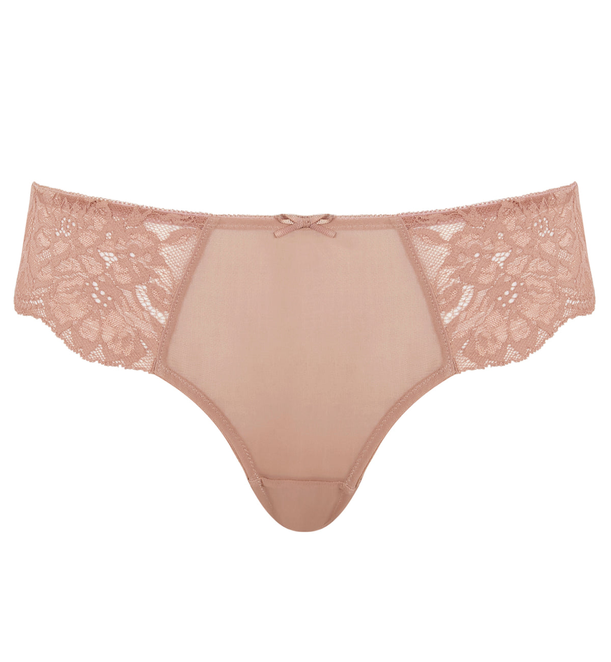 Panache Nina Brazilian Panty Brief (10942),XS,Mocha - Mocha,XS