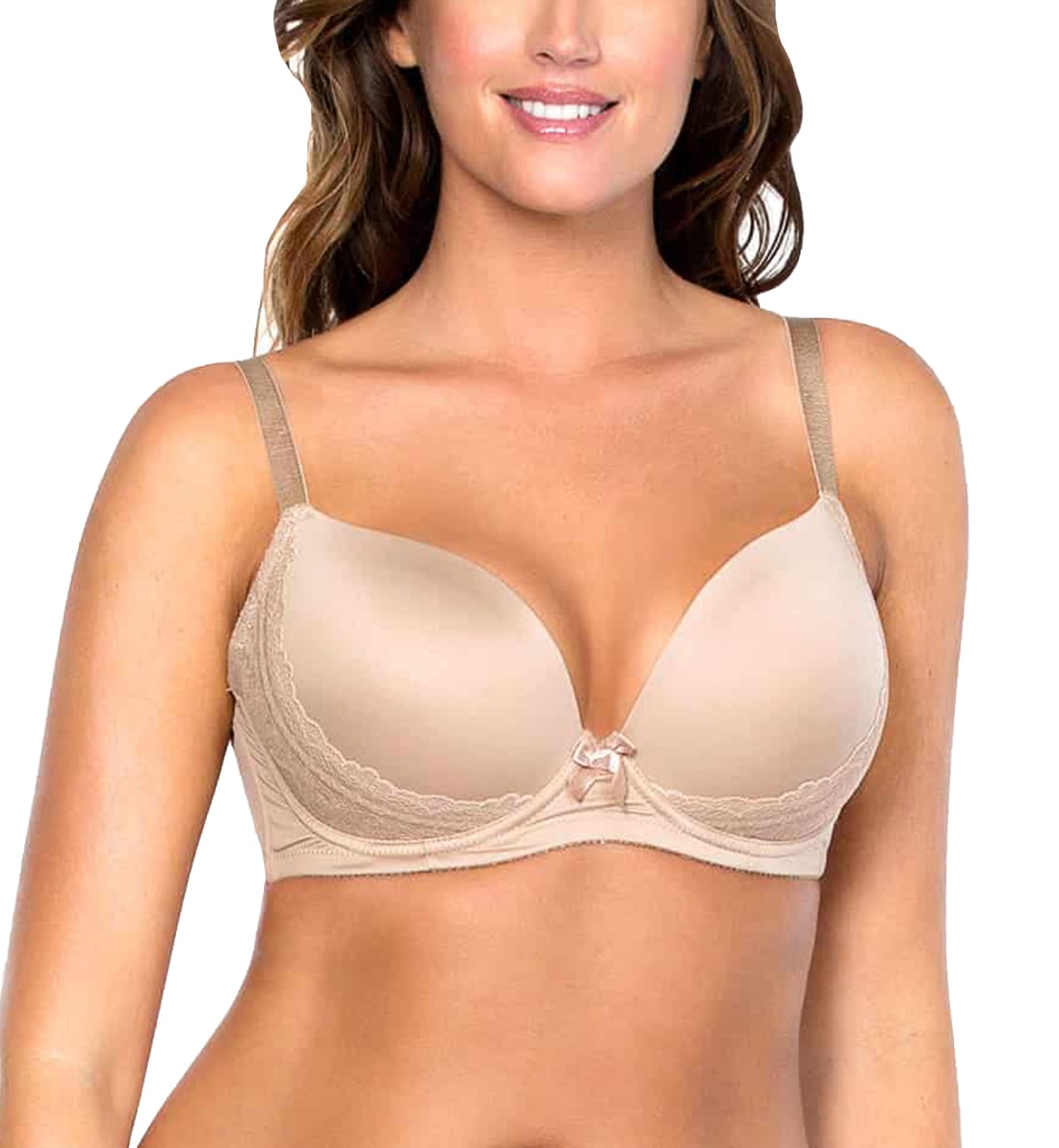 Parfait Casey Molded Plunge Underwire Bra (2801),30D,European Nude - European Nude,30D