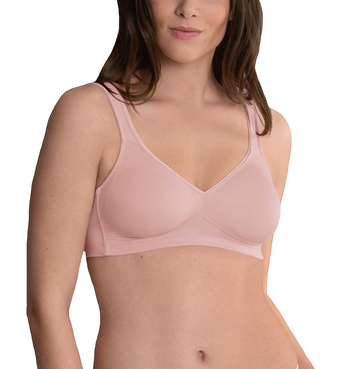 Rosa Faia by Anita Twin Seamless Softcup Comfort Bra (5493),32E,Rosewood - Rosewood,32E