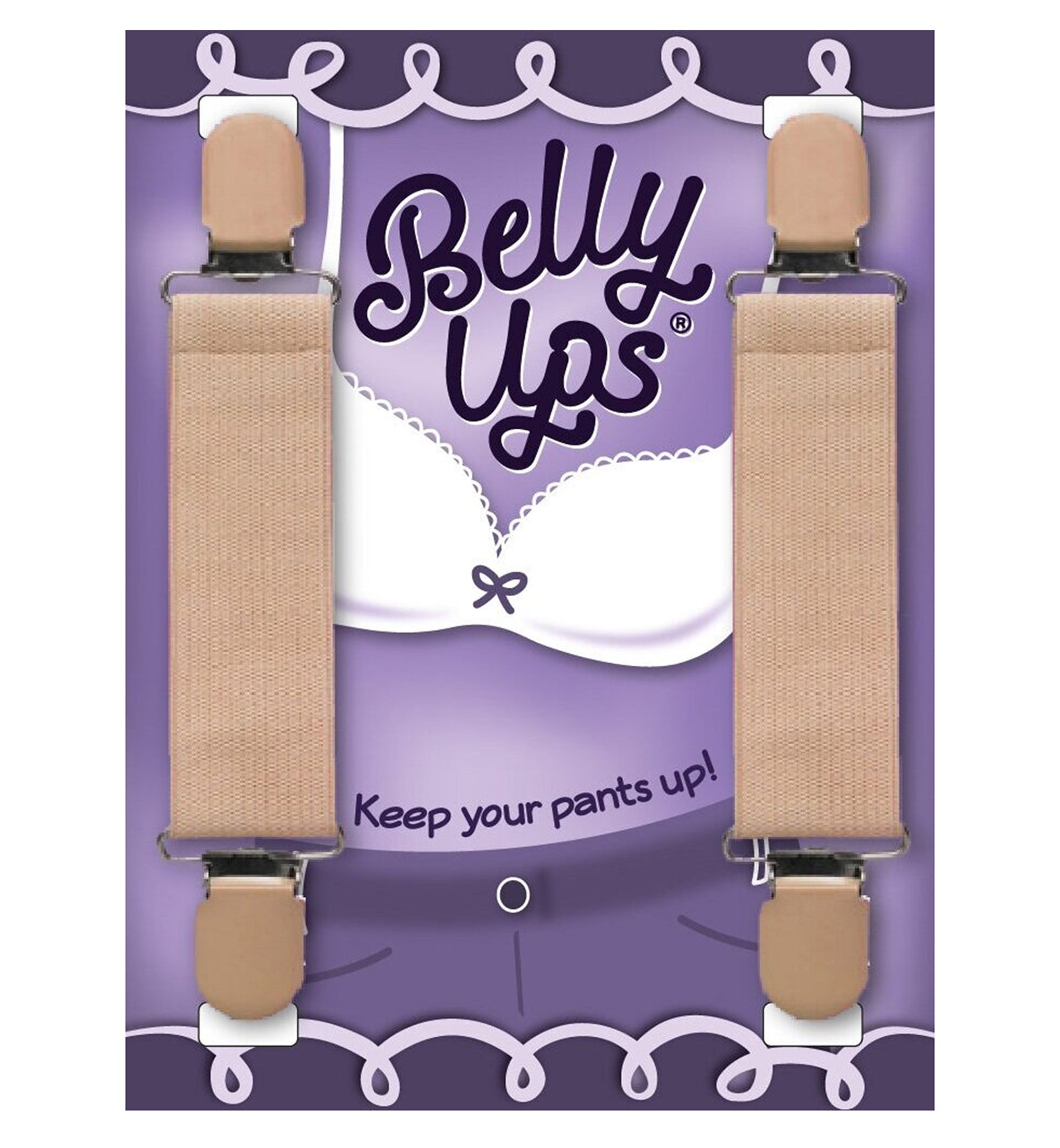 Belly Ups The Original Maternity Suspenders (BUP),Nude - Nude,One Size