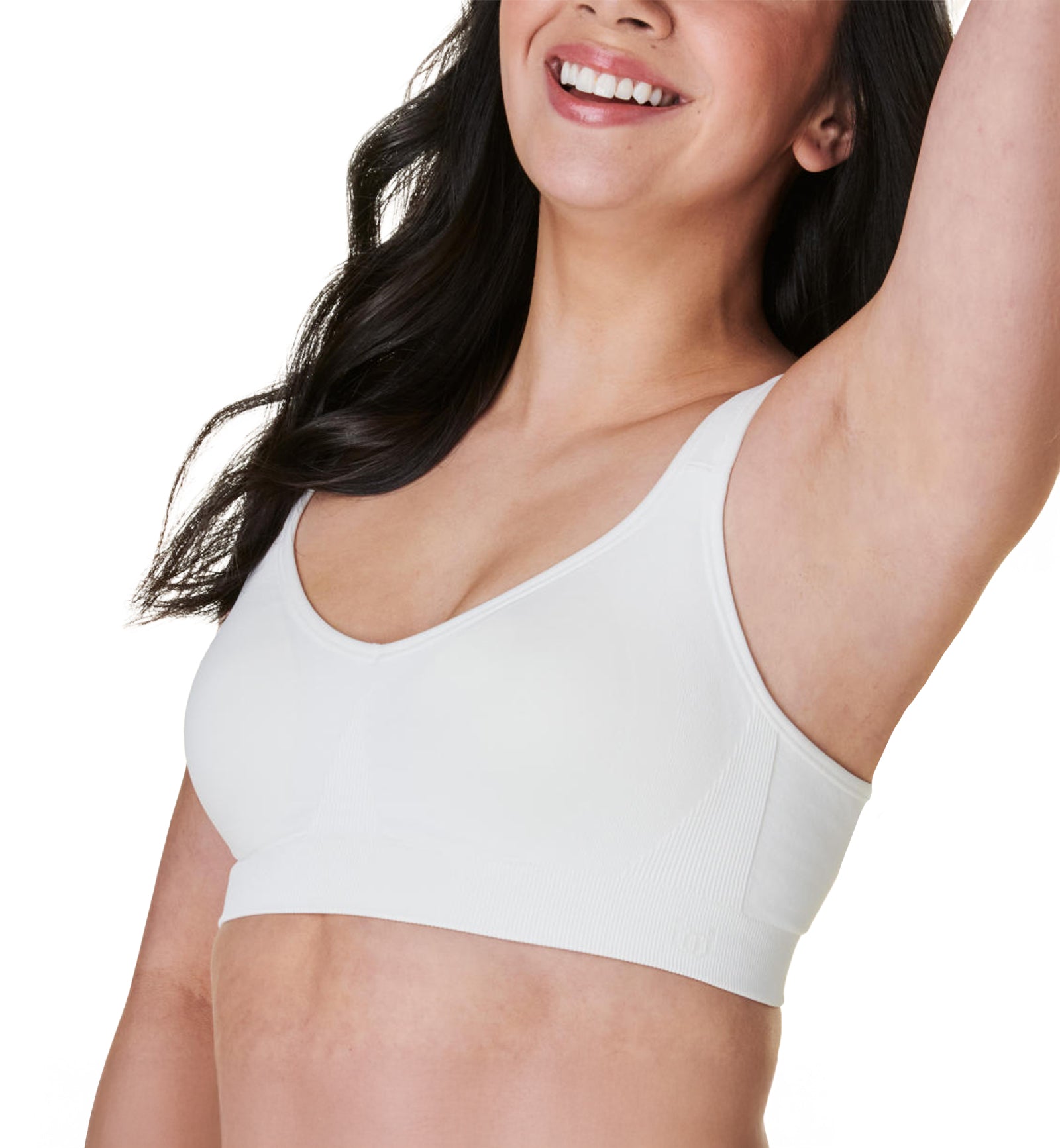 BRAVADO! DESIGNS Everyday Sculpt Wire-Free Bra (11011VBA),Small,Lily White - Lily White,Small