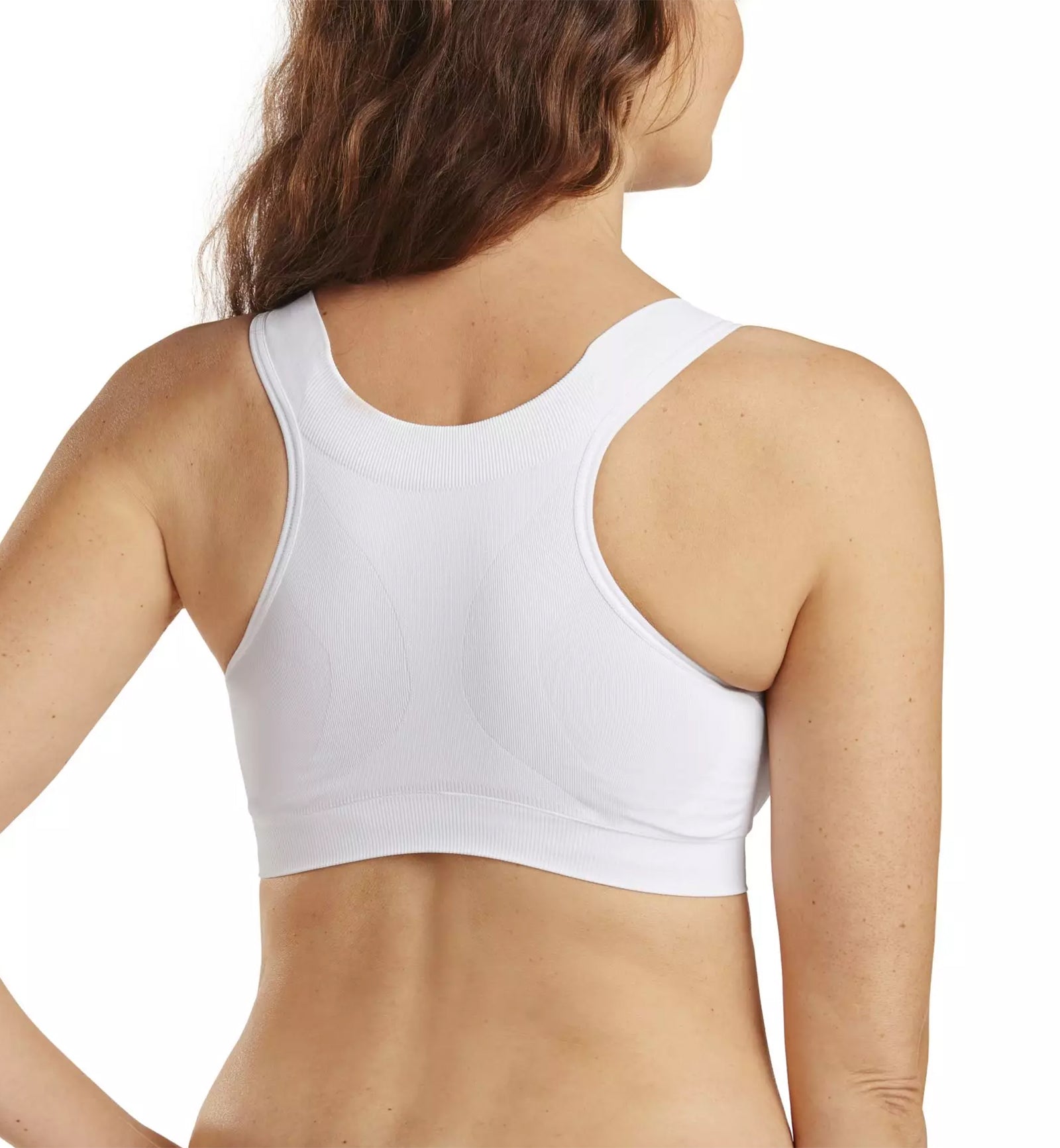 Carefix Mary Front Close Post-Op Bra (3343),Medium,White - White,Medium