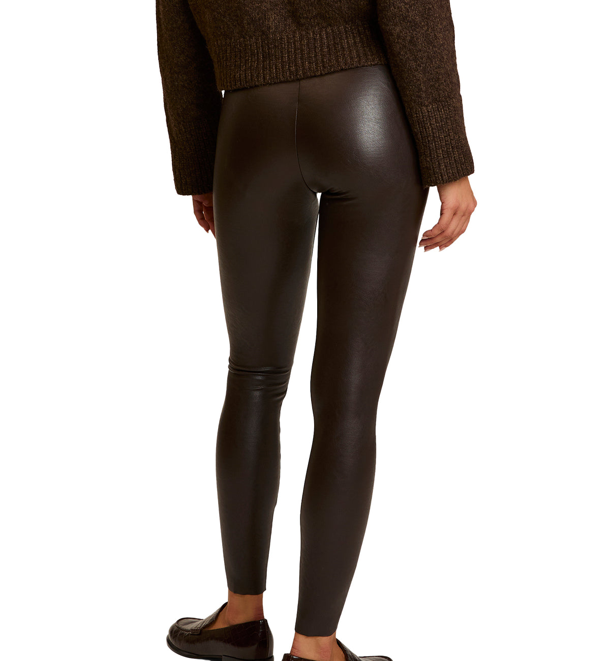 commando Faux Leather Legging (SLG06),XS,Espresso - Espresso,XS