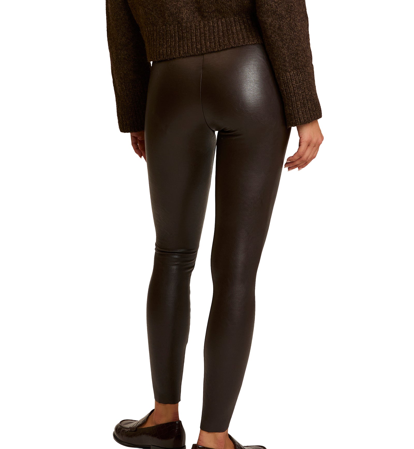 commando Faux Leather Legging (SLG06),XS,Espresso - Espresso,XS