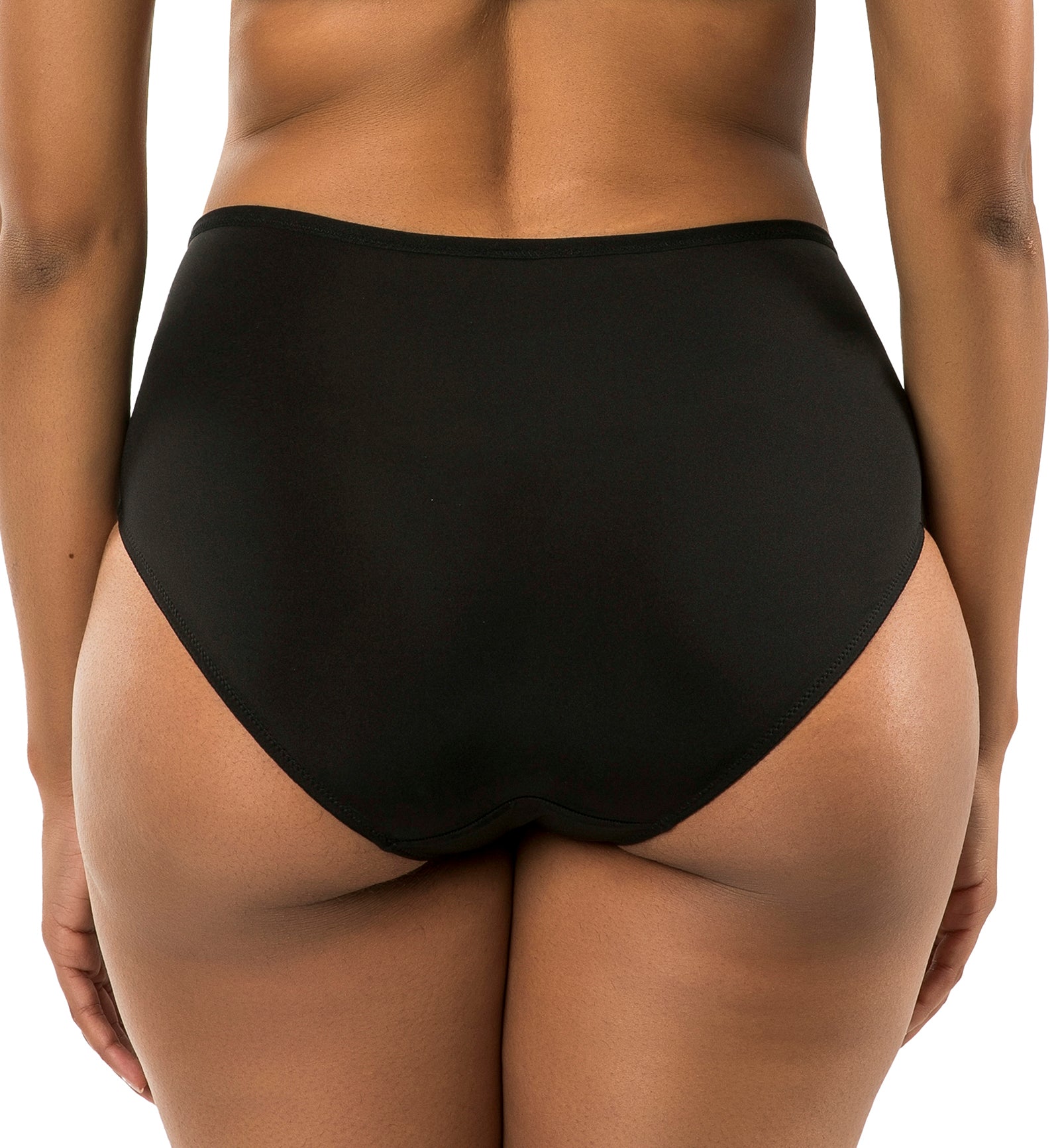 Parfait Luxlacy High Waist Brief (P2005),Small,Black - Black,Small
