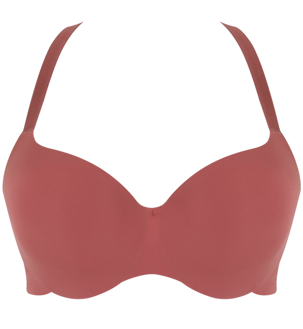 Panache 365 Molded Underwire T-Shirt Bra (10905),28DD,Lipstick - Lipstick,28DD