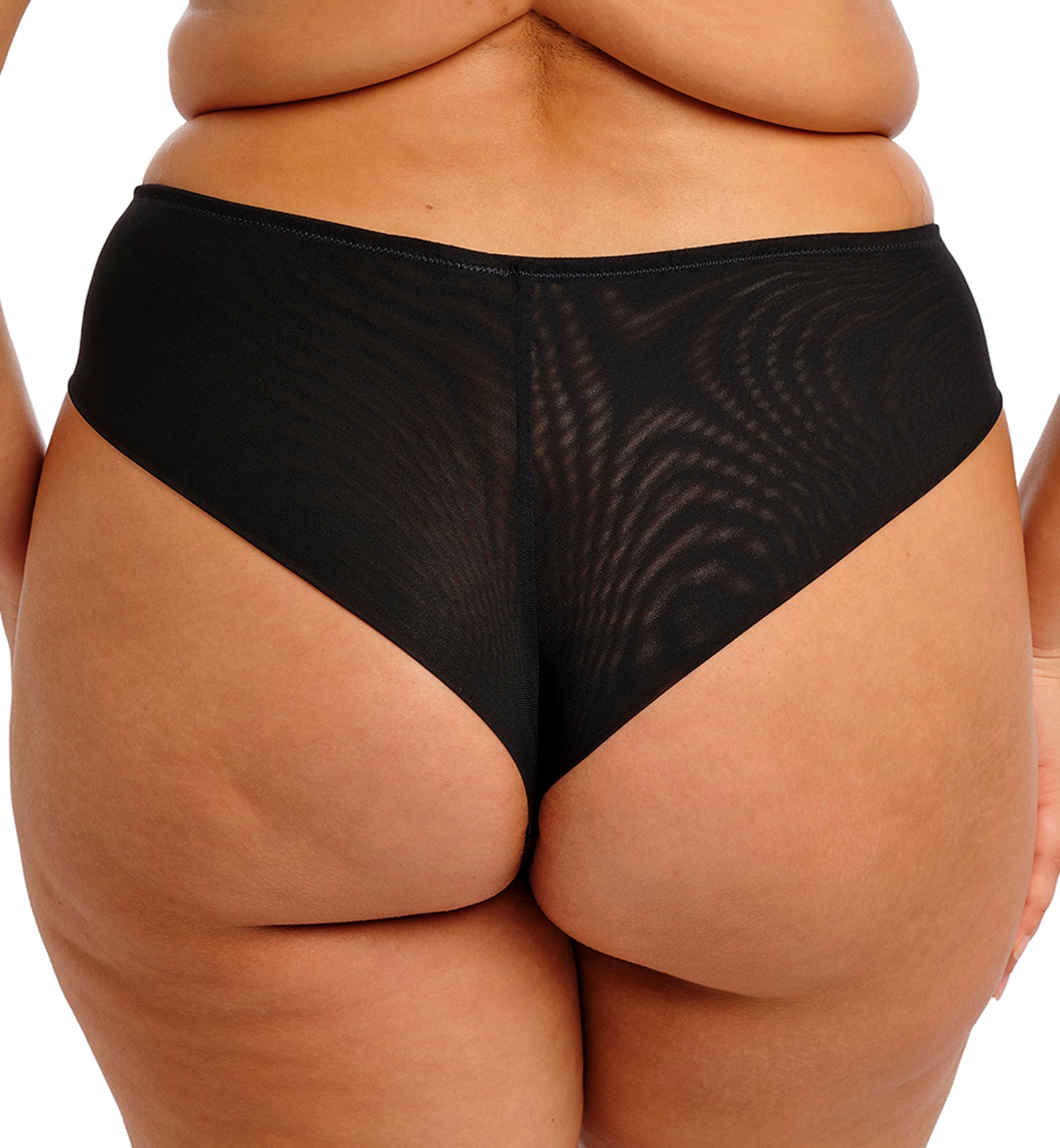 Elomi Reja Brazilian Brief (303155),Small,Black - Black,Small