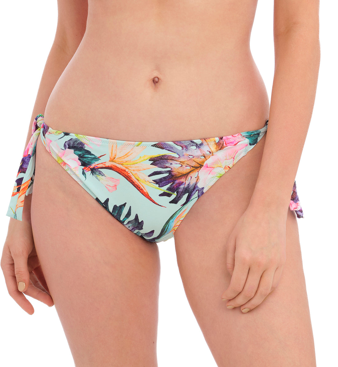 Fantasie Paradiso Tie Side Swim Brief (501875),XS,Soft Mint - Soft Mint,XS