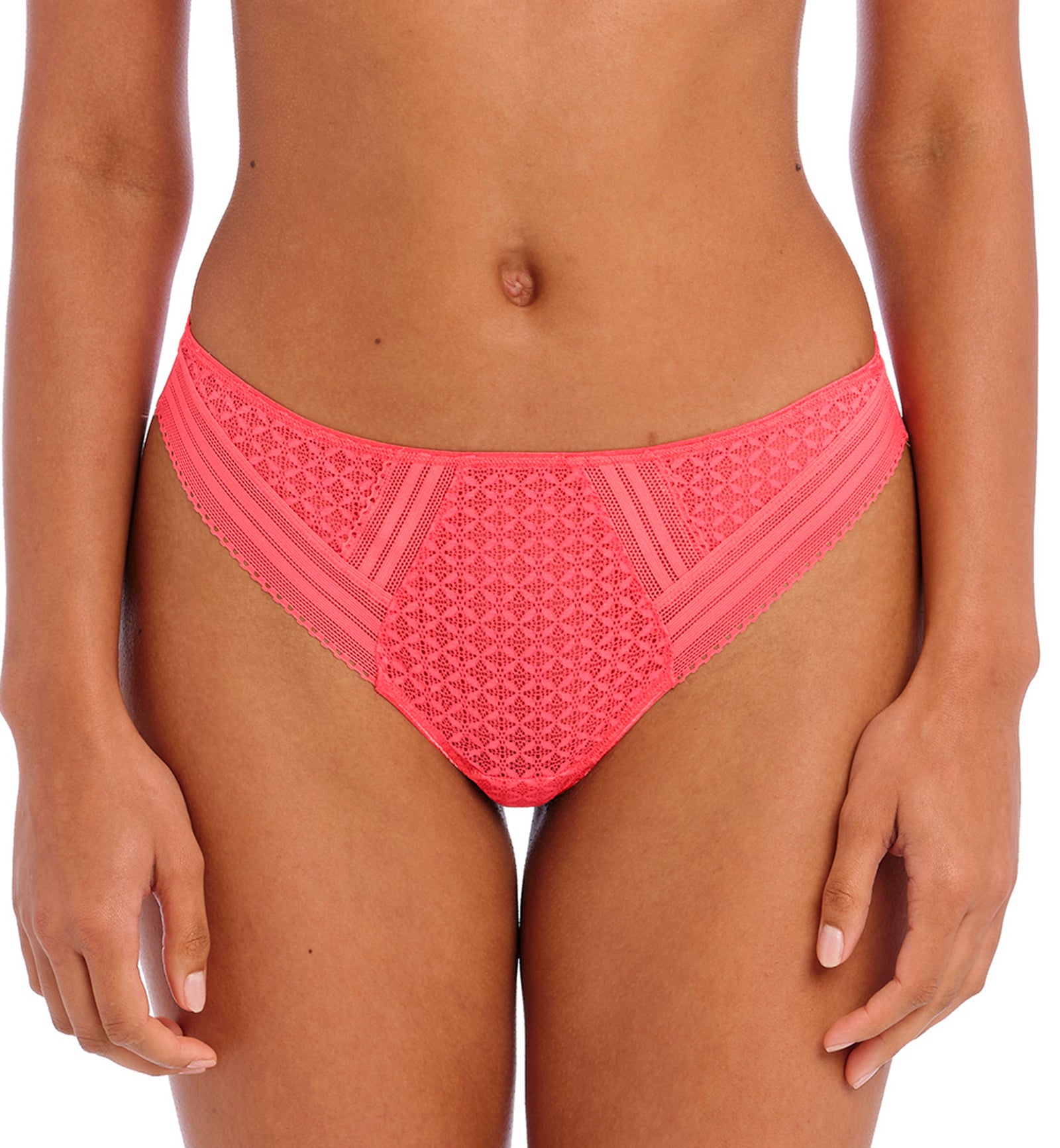 Freya Viva Matching Brazilian Panty (5647),XS,Sunkissed Coral - Sunkissed Coral,XS
