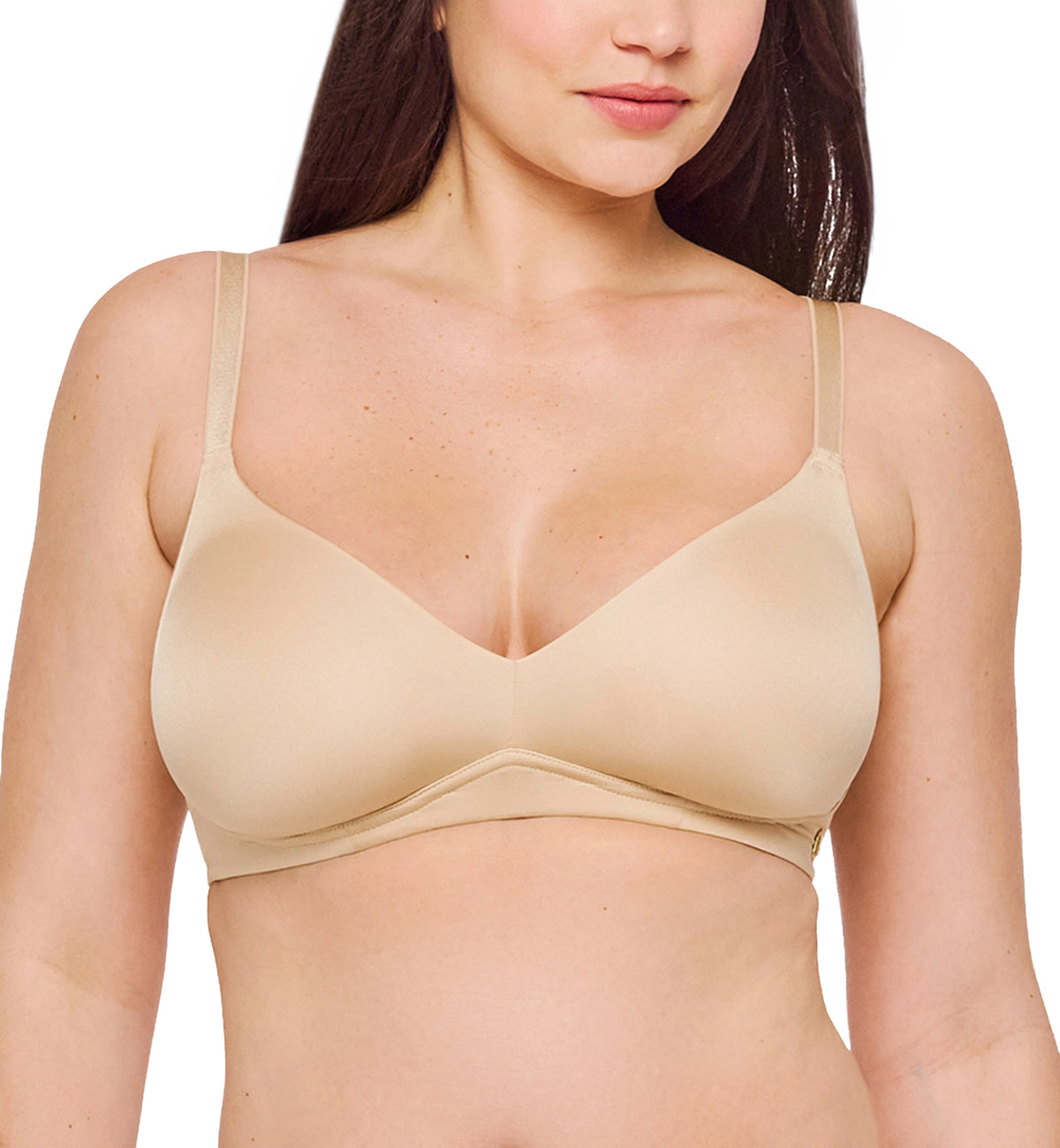 Cosabella Lisciante CURVY Bralette (LISCI1342),XS,Sabbia - Sabbia,XS
