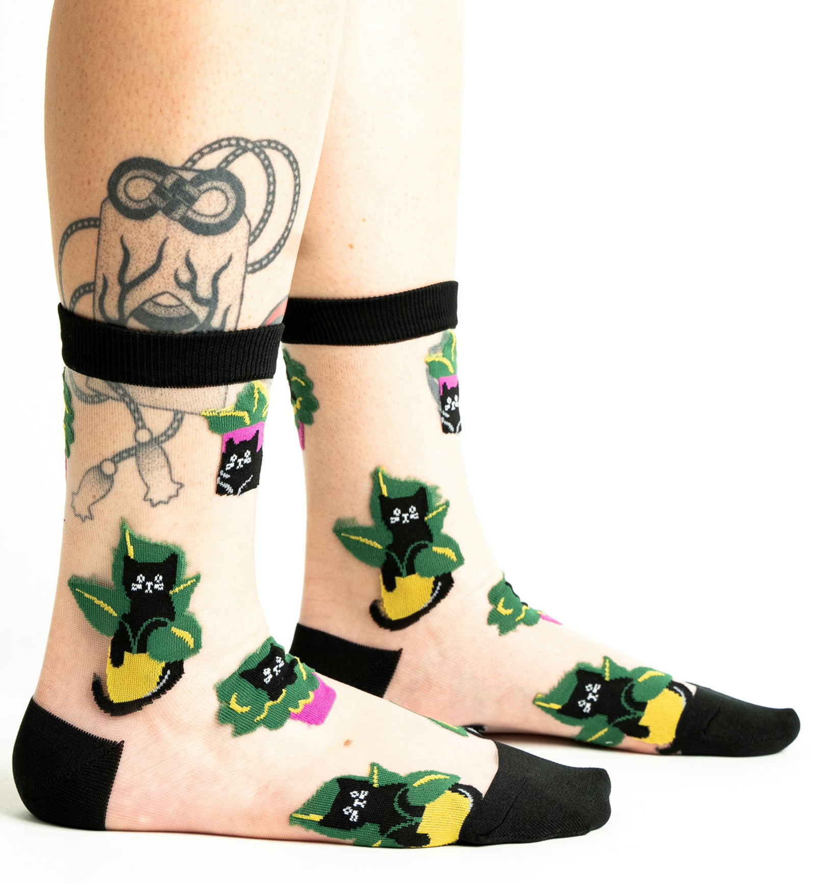 SOCK it to me Sheer Crew Socks (H0010),I Do What I Want - I Do What I Want,One Size