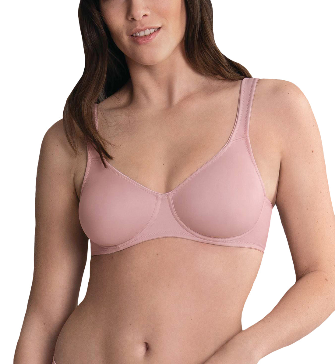 Rosa Faia by Anita Twin Seamless Underwire Bra (5490),30D,Rosewood - Rosewood,30D