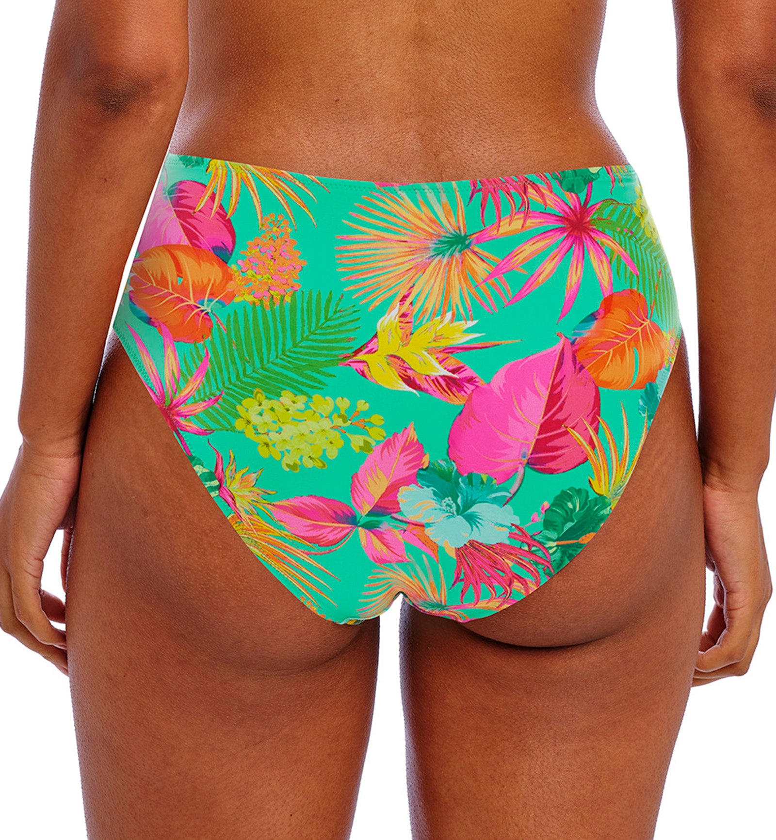 Freya Isla Margarita High Waist Bikini Brief (206578),XS,Jade - Jade,XS
