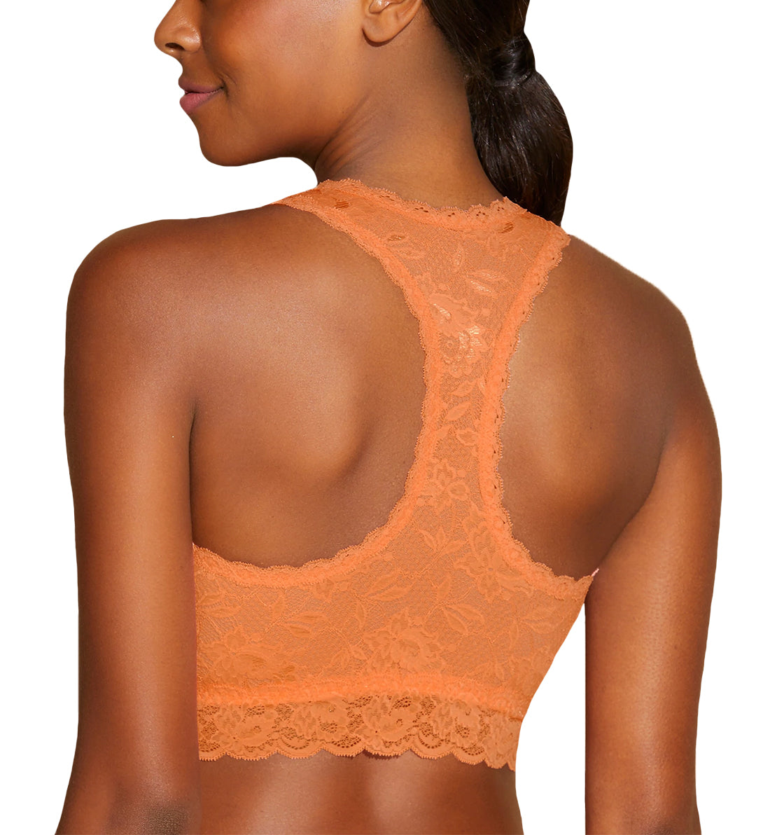 Cosabella Never Say Never CURVY Racie Racerback Bralette (NEVER1355),Petite,Garcinia - Garcinia,Petite