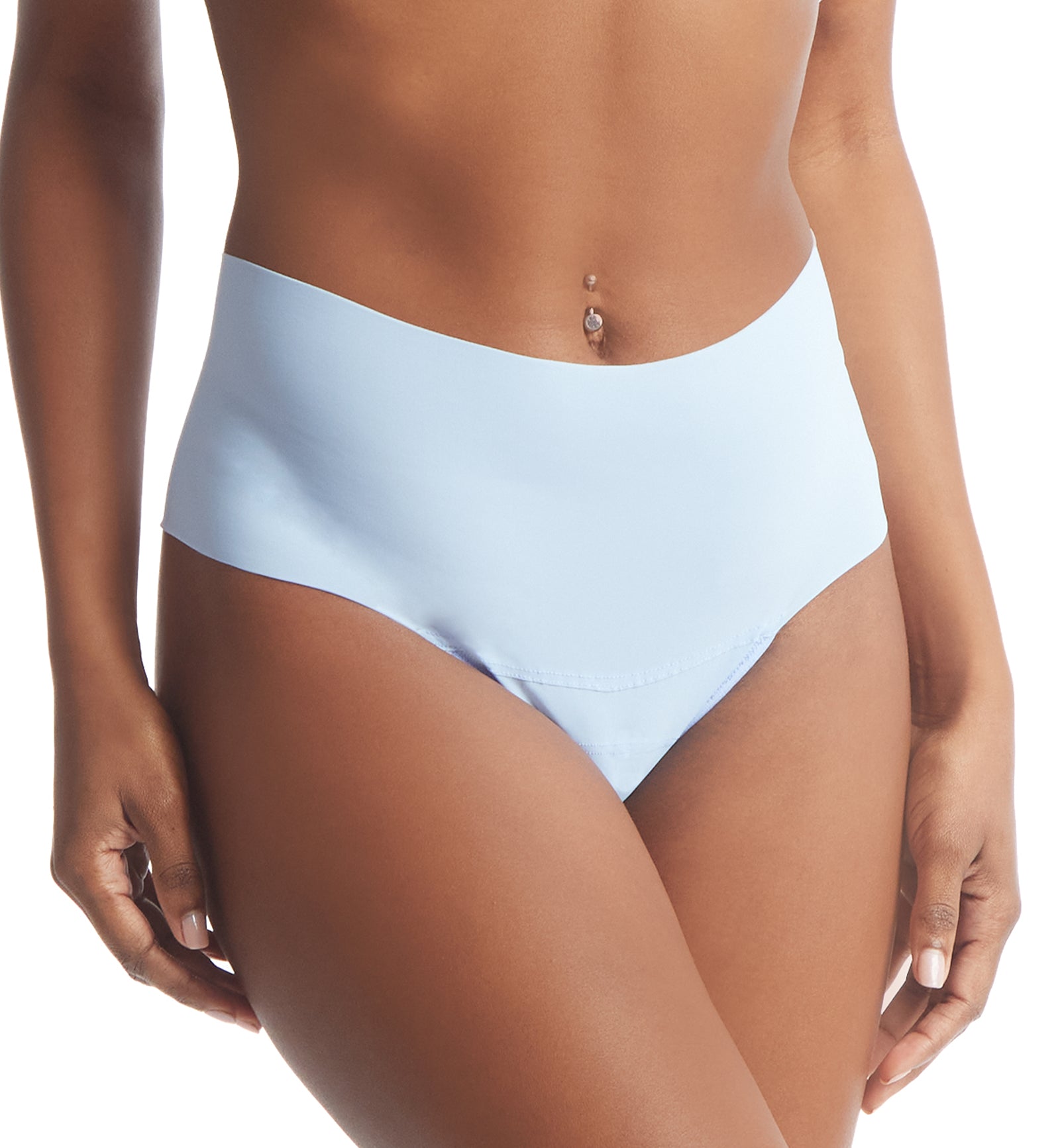 Hanky Panky BreatheSoft Hi-Rise Thong 3 PACK (6J1921B3PK),Small,Taupe/Earth Dance/Fresh Air - Taupe/Earth Dance/Fresh Air,Small