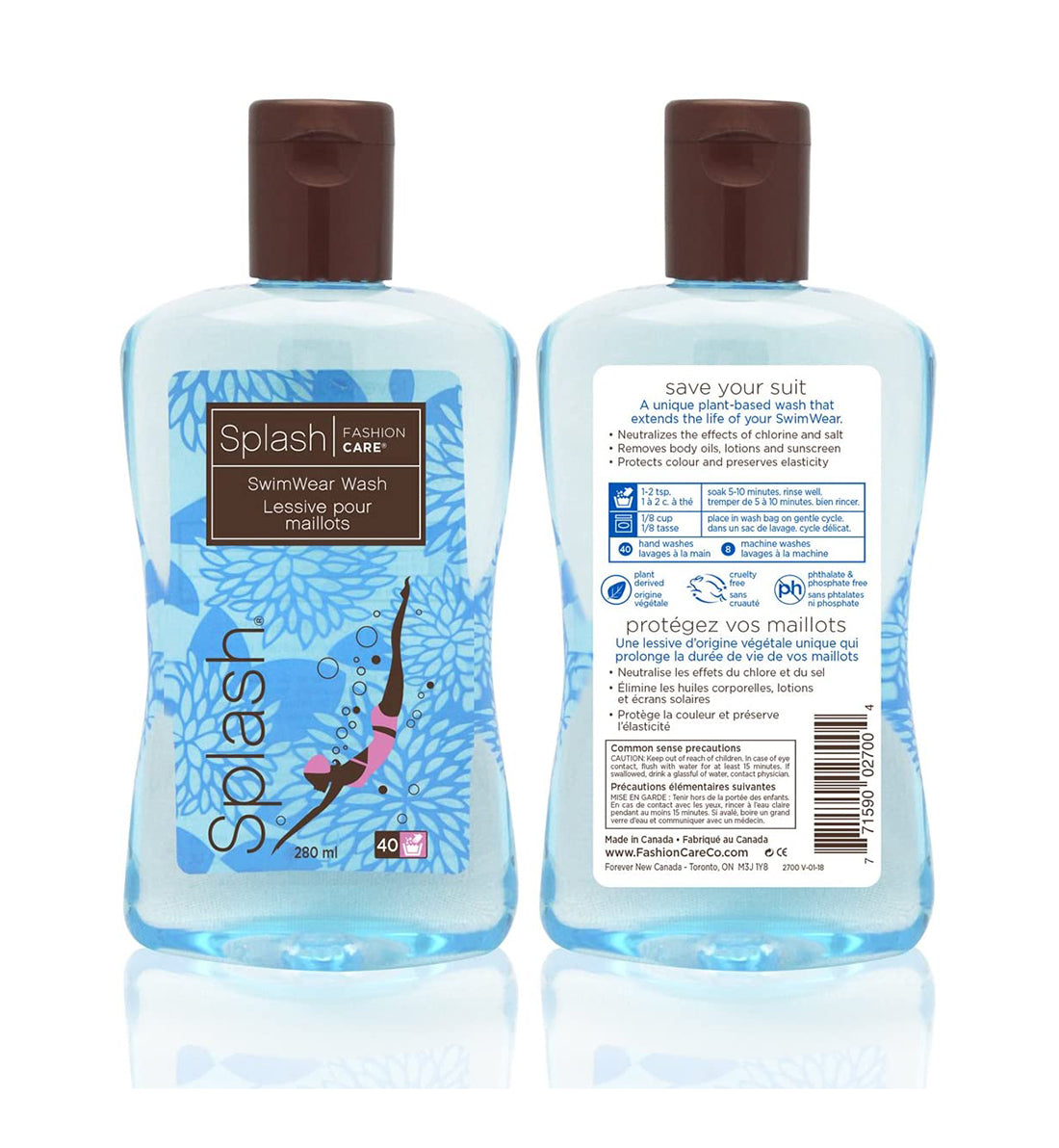 Fashion Care Splash Swimwear Wash 9.5 oz. (2700)