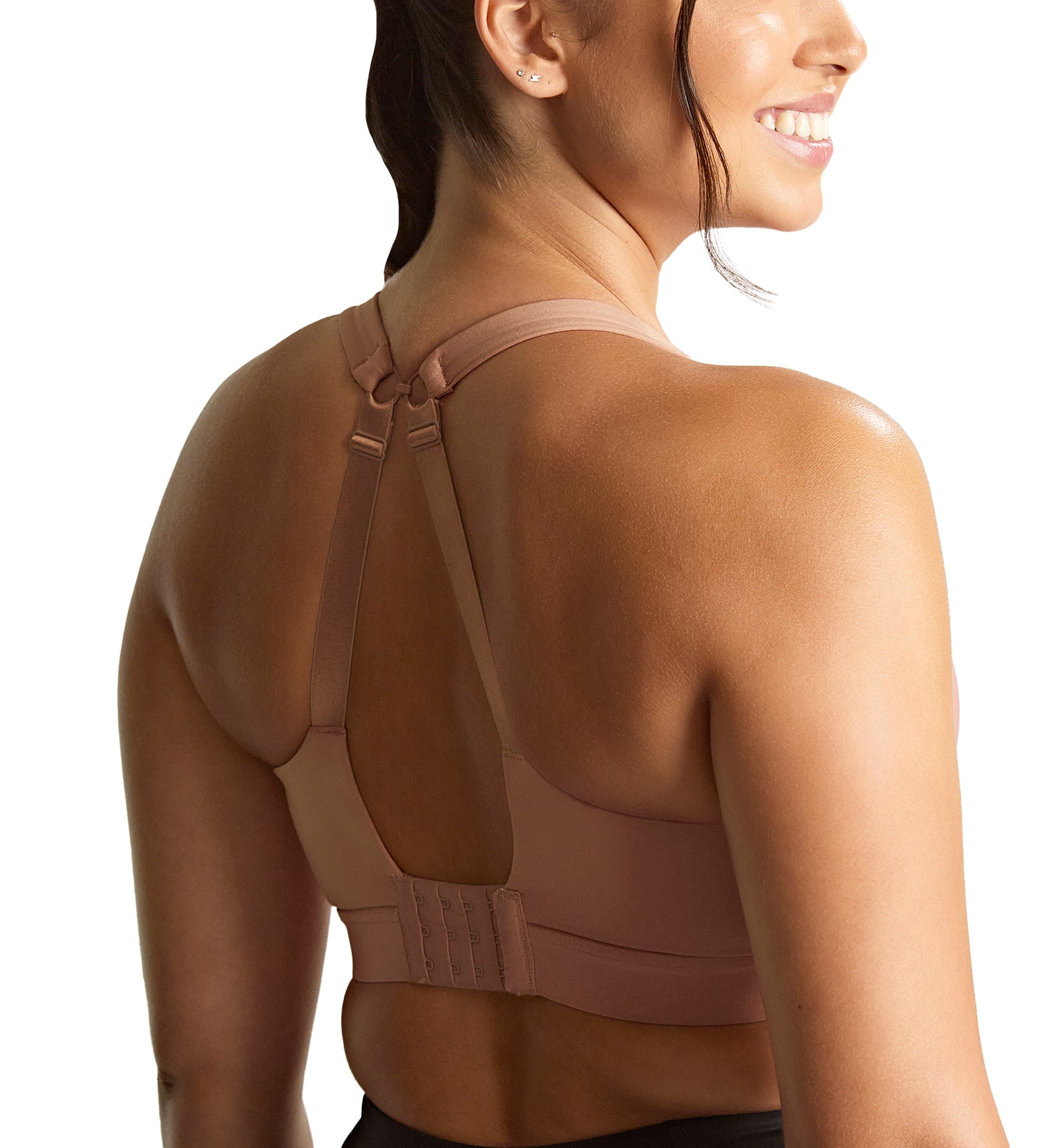 Panache Endurance Ultra Perform Non-padded Underwire Sports Bra (5022),28DD,Dusty Rose - Dusty Rose,28DD