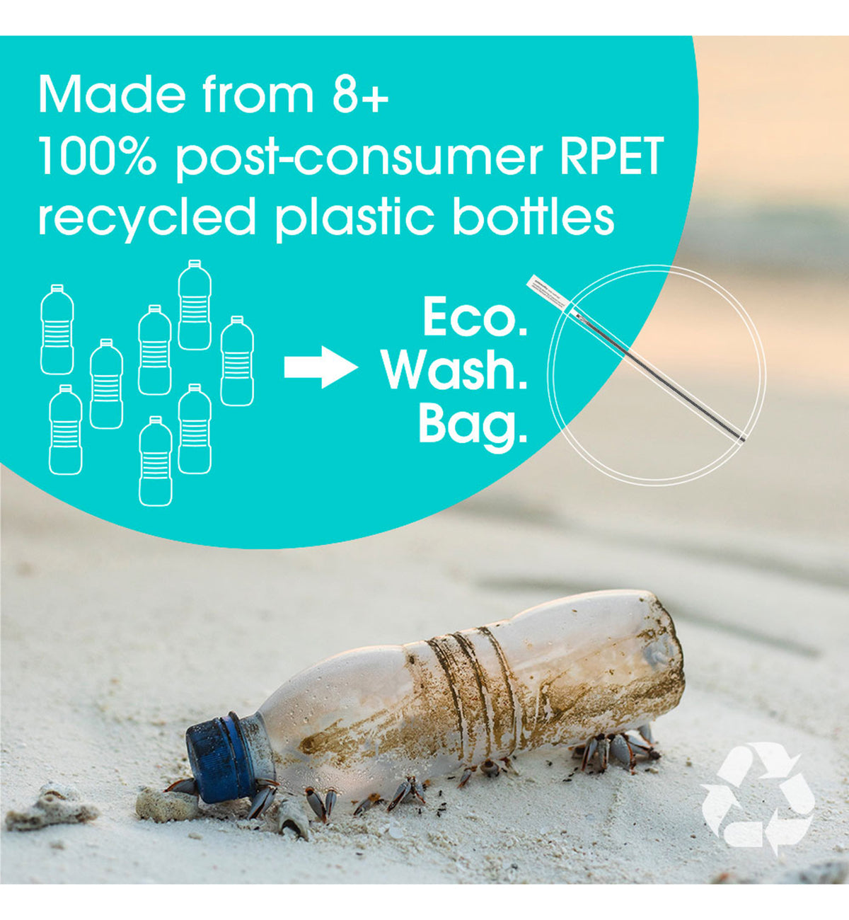 Soak Eco Wash Bag- Generous (16 inch hemisphere),Pineapple Grove - Pineapple Grove,16 inch hemisphere