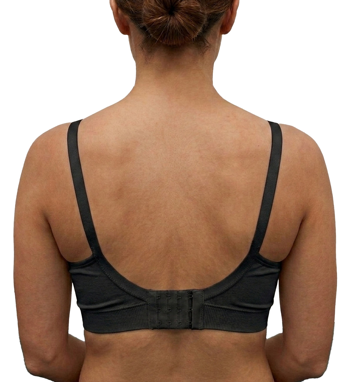 Bravado Everyday Plunge Wireless Full Cup T-Shirt Bra (11060FC),Small FC,Black - Black,Small-Full Cup