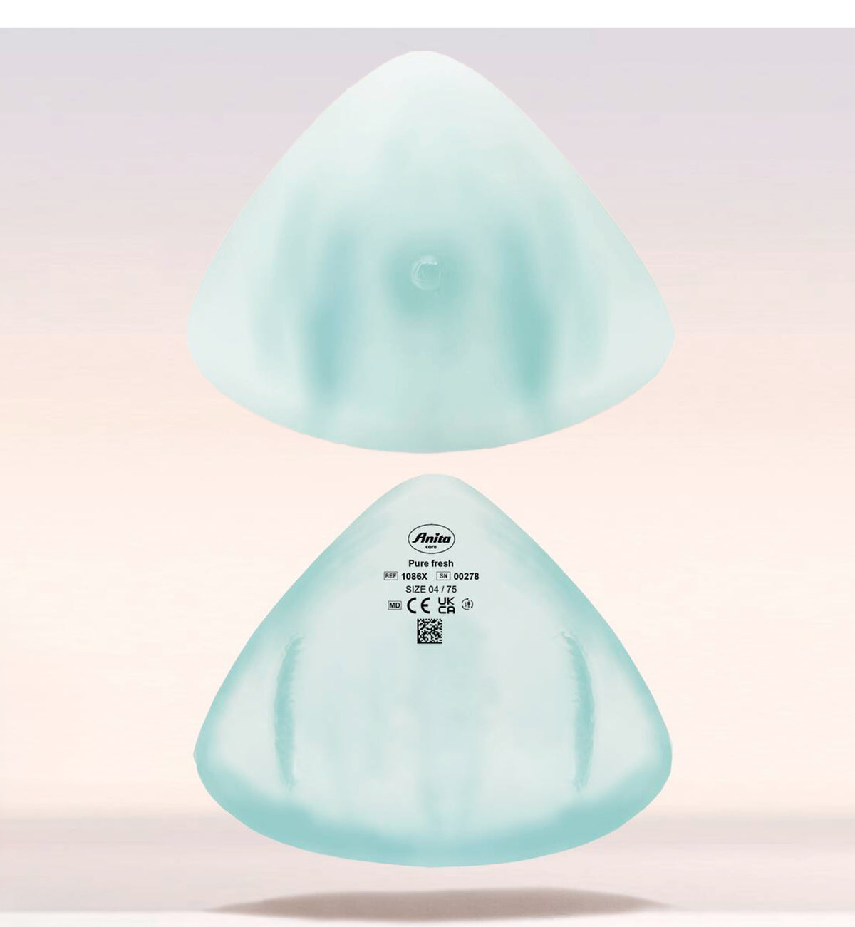 Anita Care Pure Fresh Swim Bilateral Breast Form (1086X),Size 2 - Blue,Size 2