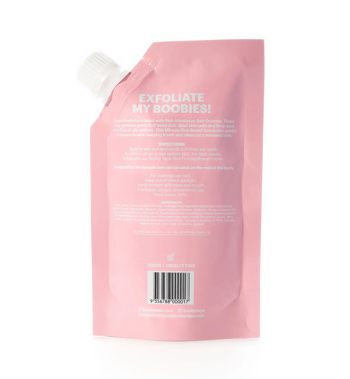 Booby Tape Miracle Pink Breast Scrub (52.9 Ounce)