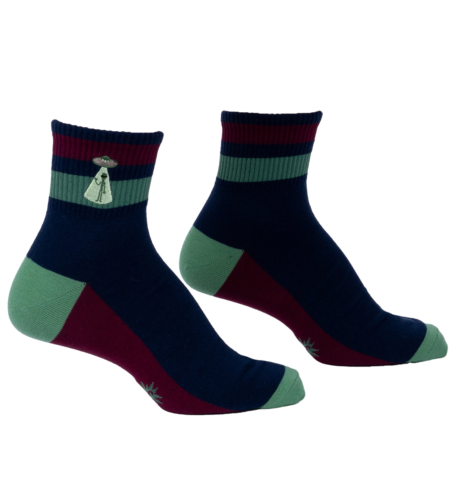 SOCK it to me Quarter Crew Socks (E0015),I Believe - I Believe,One Size
