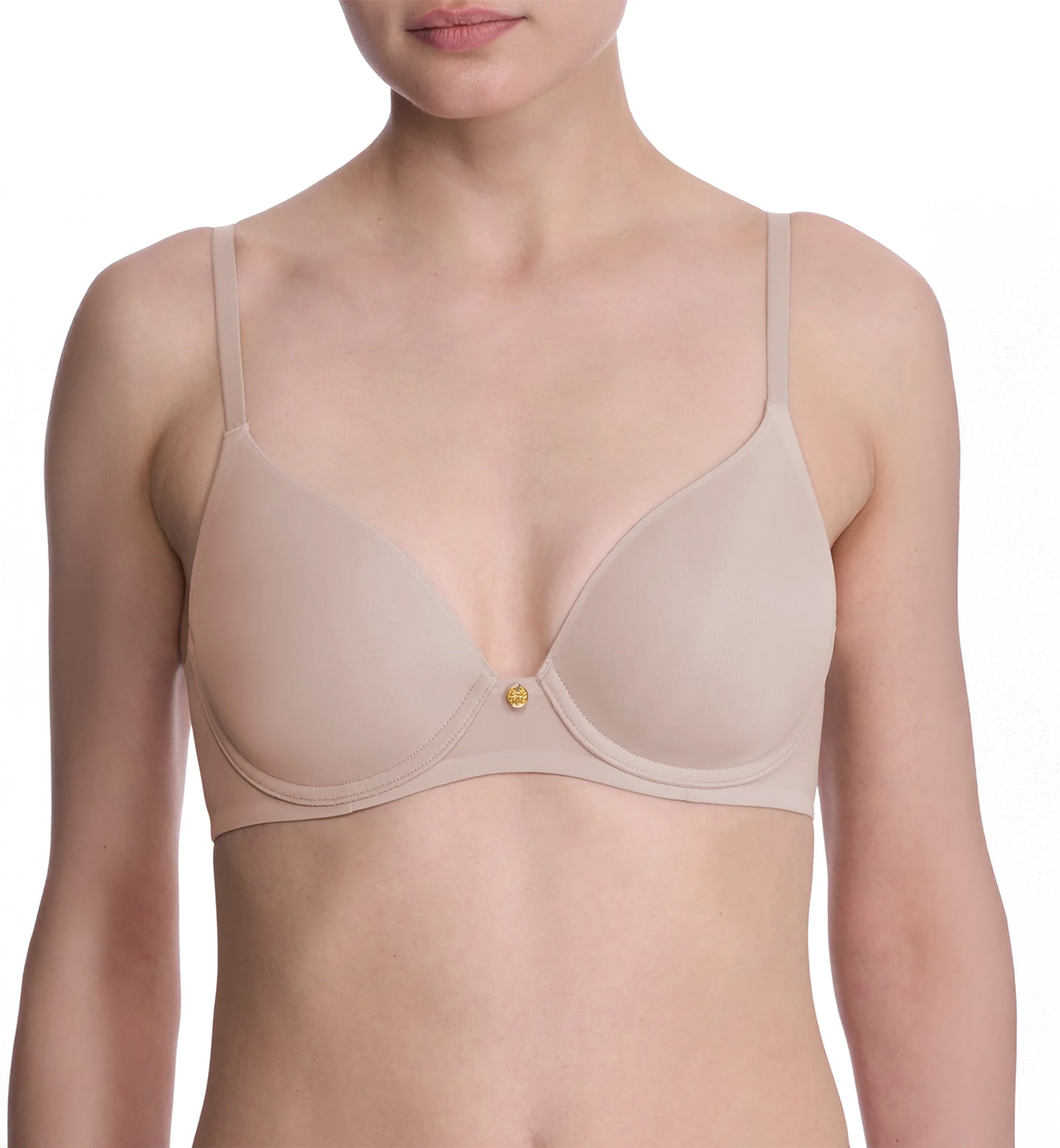 Natori Cloud Comfort Back Smoothing Underwire T-Shirt Bra (731338),30D,Light Mocha - Light Mocha,30D
