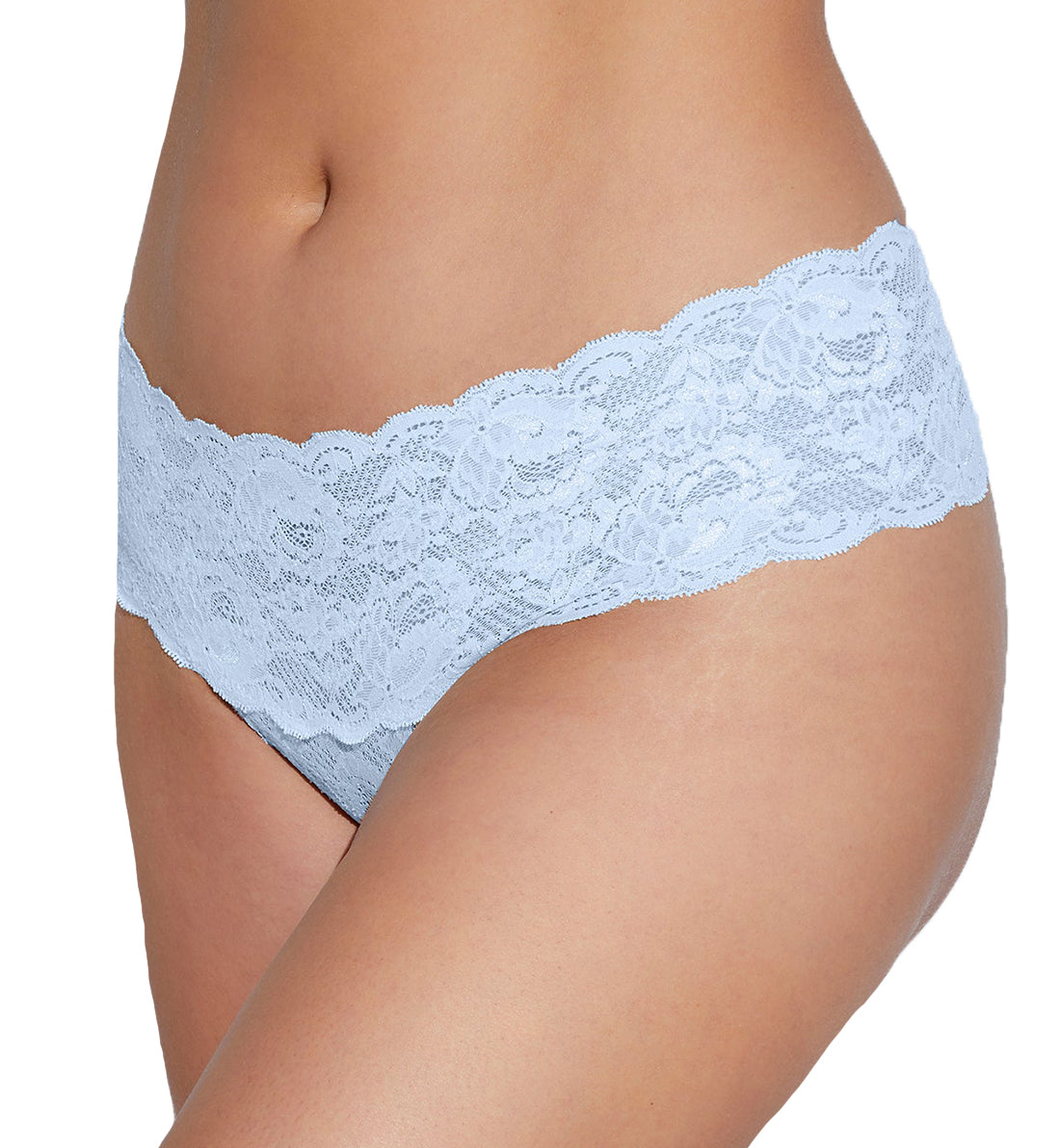 Cosabella Never Say Never Comfie Thong (NEVER0343),M/L,Sorrento Blue - Sorrento Blue,M/L