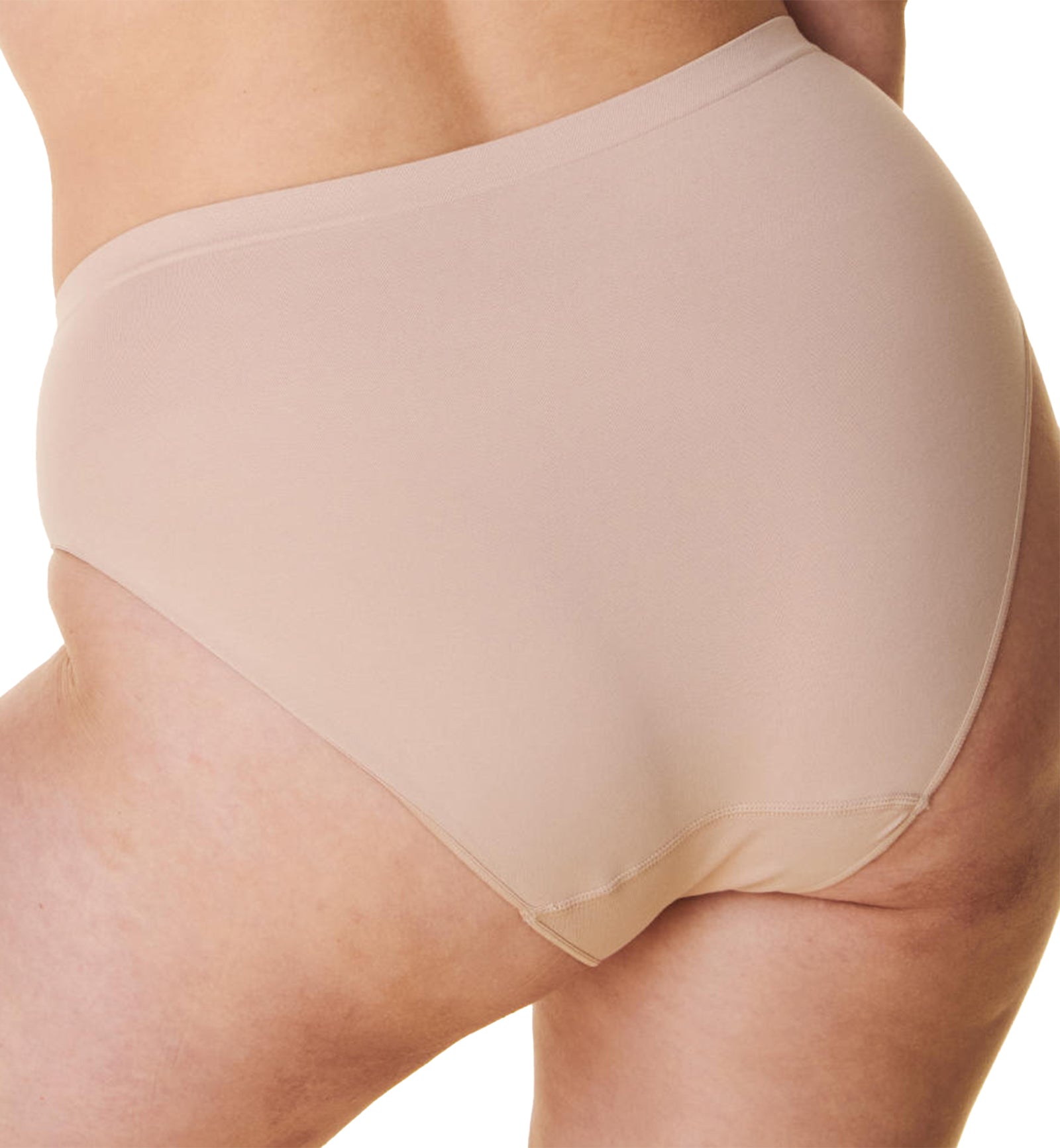 BRAVADO! DESIGNS High-Rise Seamless Panty (21001BA),XS/S,Cameo - Cameo,XS/S