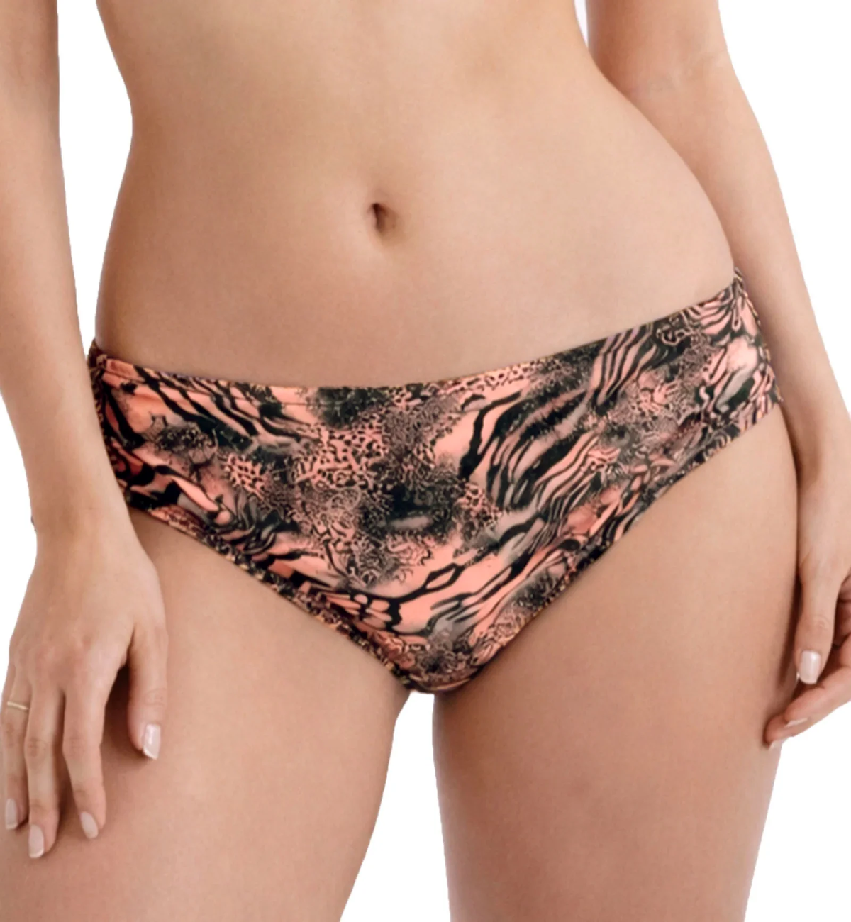 Comexim Tiger Full Bikini Brief (CMTIGERFBB),Small,Animal - Animal,Small