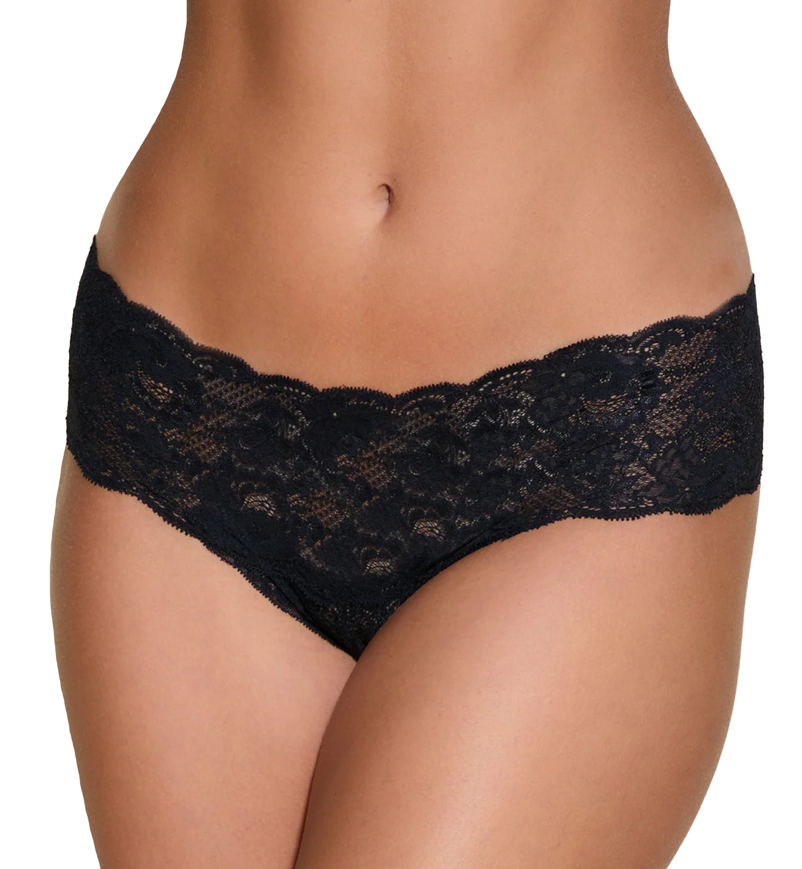 Cosabella Never Say Never Comfie Thong (NEVER0343),S/M,Black - Black,S/M
