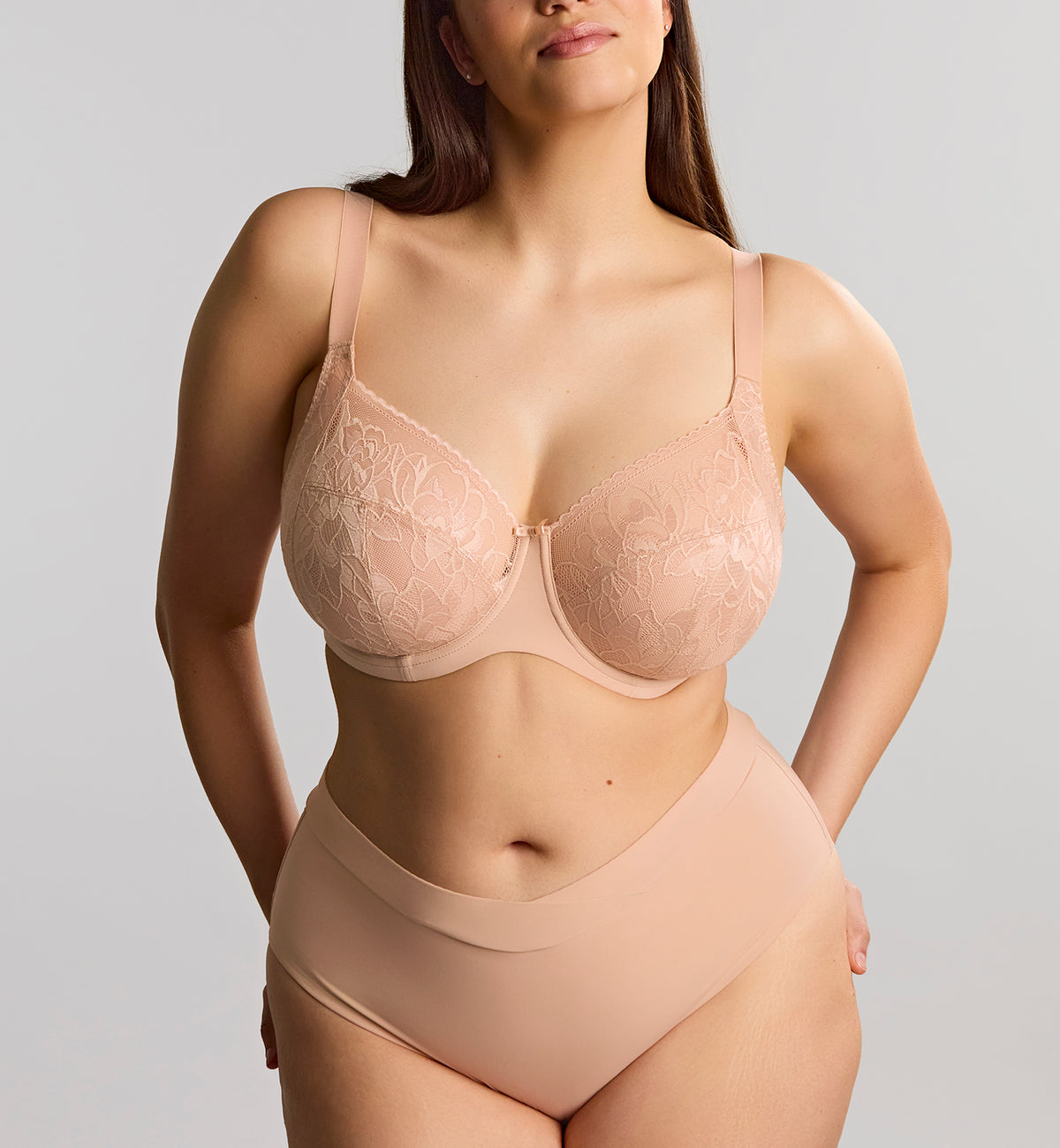 Sculptresse Dream Comfort Full Cup Underwire Bra (11505),34E,Cameo Rose - Cameo Rose,34E