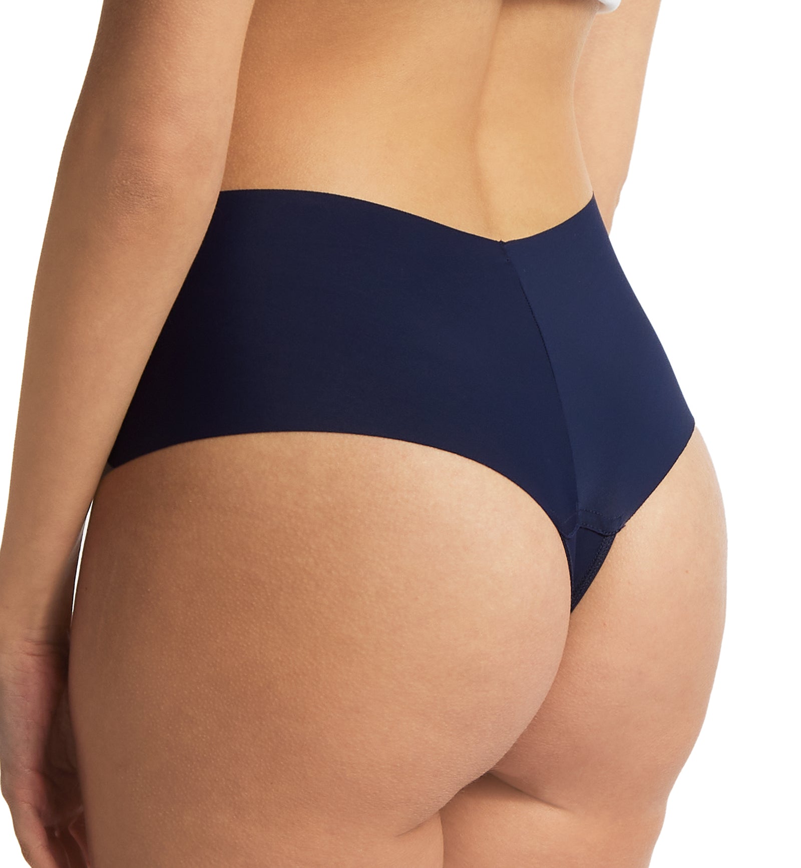 Hanky Panky BreatheSoft Hi-Rise Thong (6J1921B),Small,Blackberry Crumble - Blackberry Crumble,Small