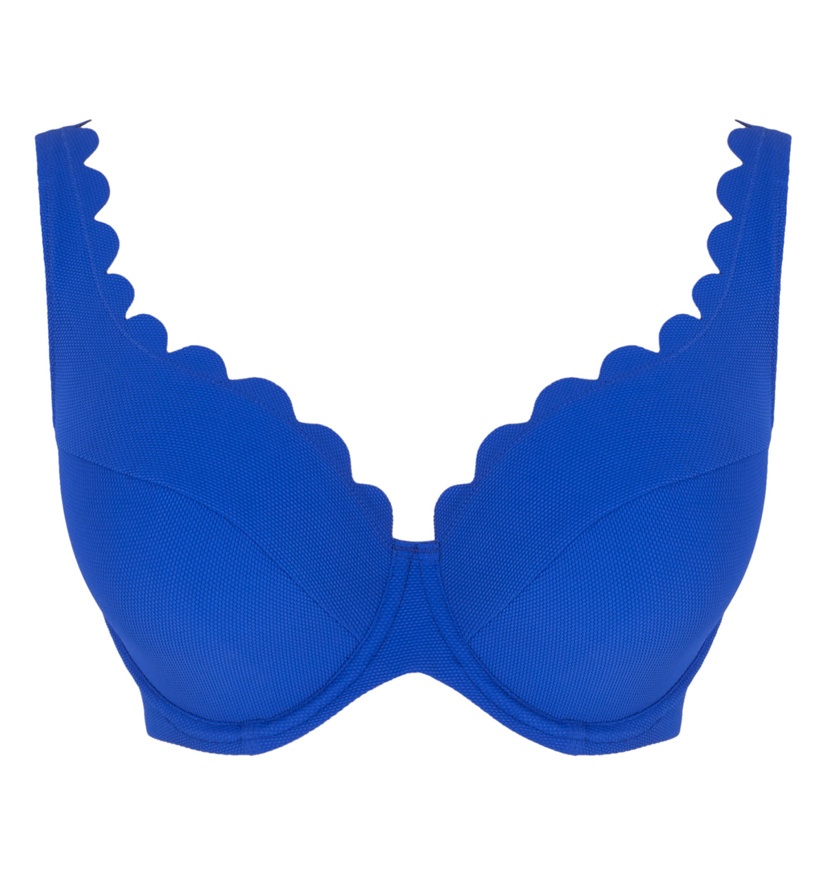 Panache Spirit Lauren Plunge Underwire Bikini Top (SW1784),28F,Cobalt - Cobalt,28F