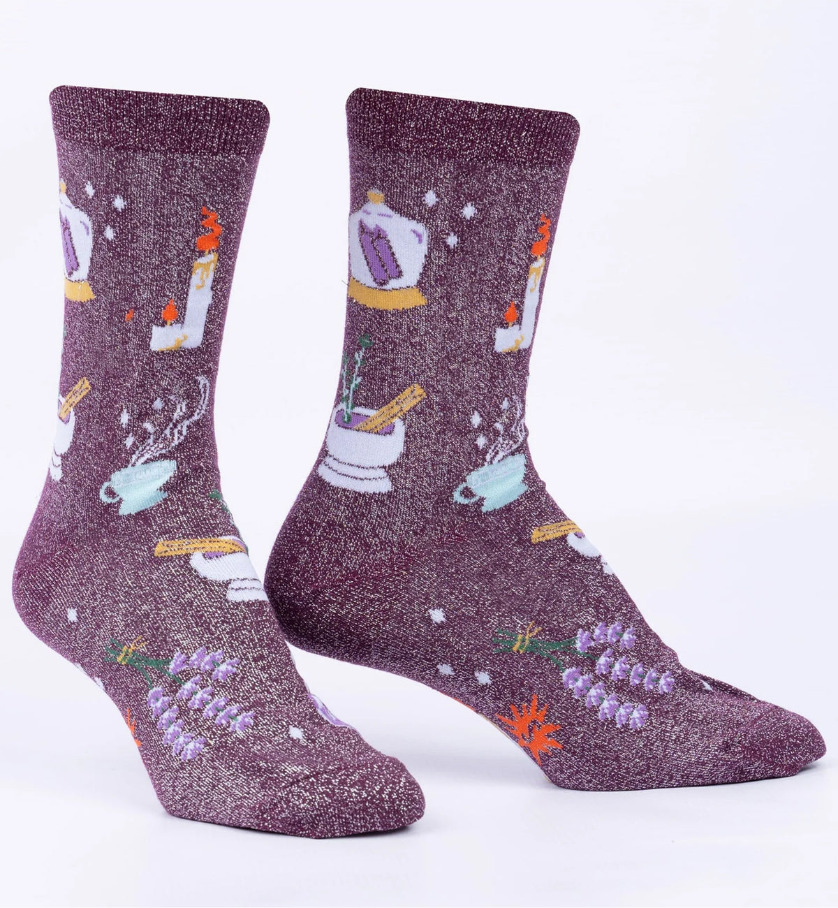 SOCK it to me Women's Crew Socks (W0438),Lotions and Potions - Lotions and Potions,One Size